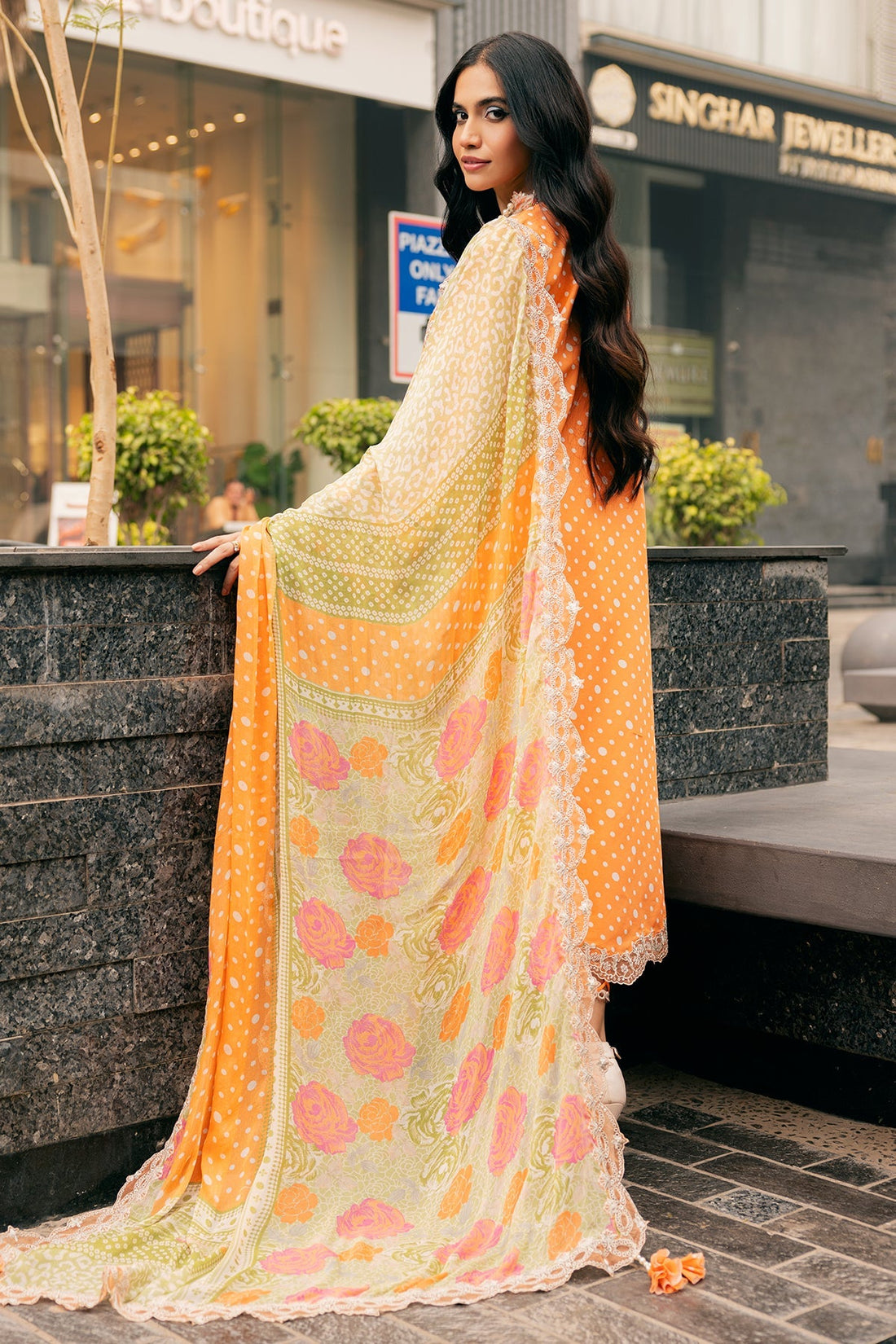 Charizma | Swiss Miss Voil Collection | CSM5-07 - Official Charizma stockist in UK - Sakeena London