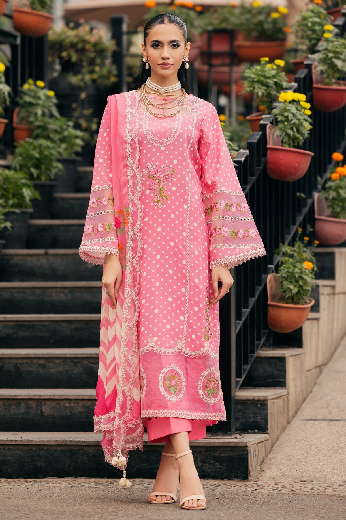 Charizma | Swiss Miss Voil Collection | CSM5-03 - Official Charizma stockist in UK - Sakeena London