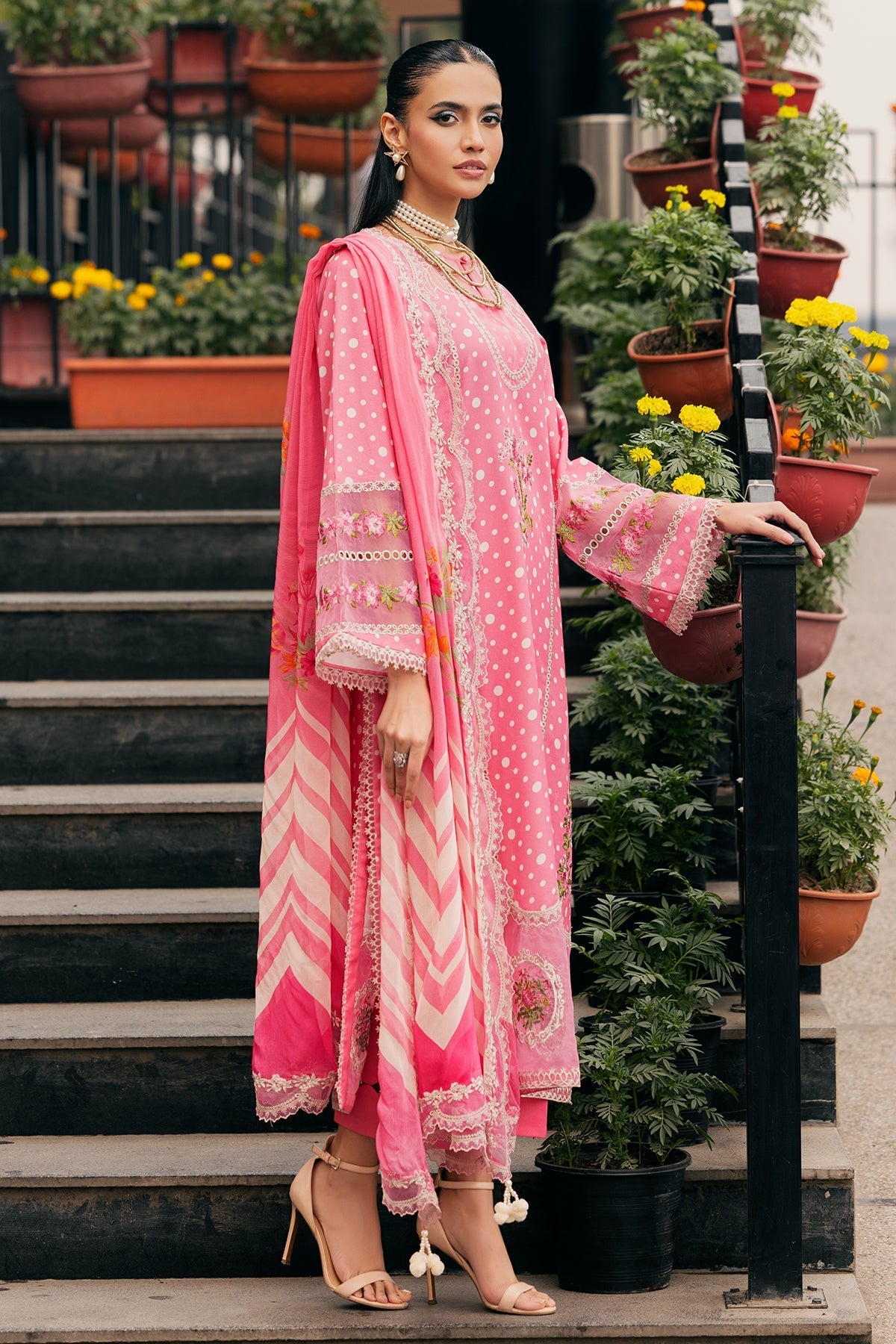 Charizma | Swiss Miss Voil Collection | CSM5-03 - Official Charizma stockist in UK - Sakeena London
