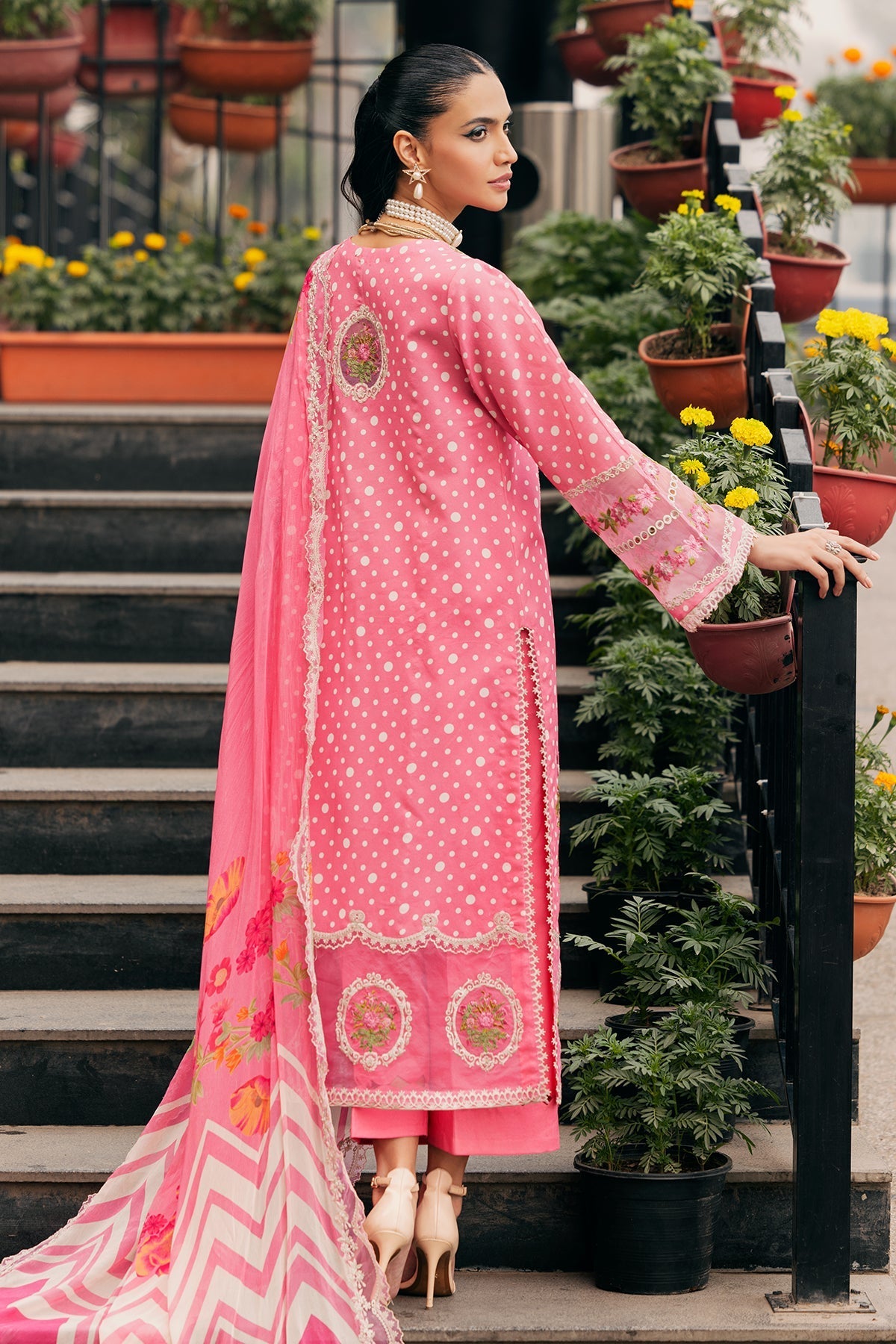 Charizma | Swiss Miss Voil Collection | CSM5-03 - Official Charizma stockist in UK - Sakeena London