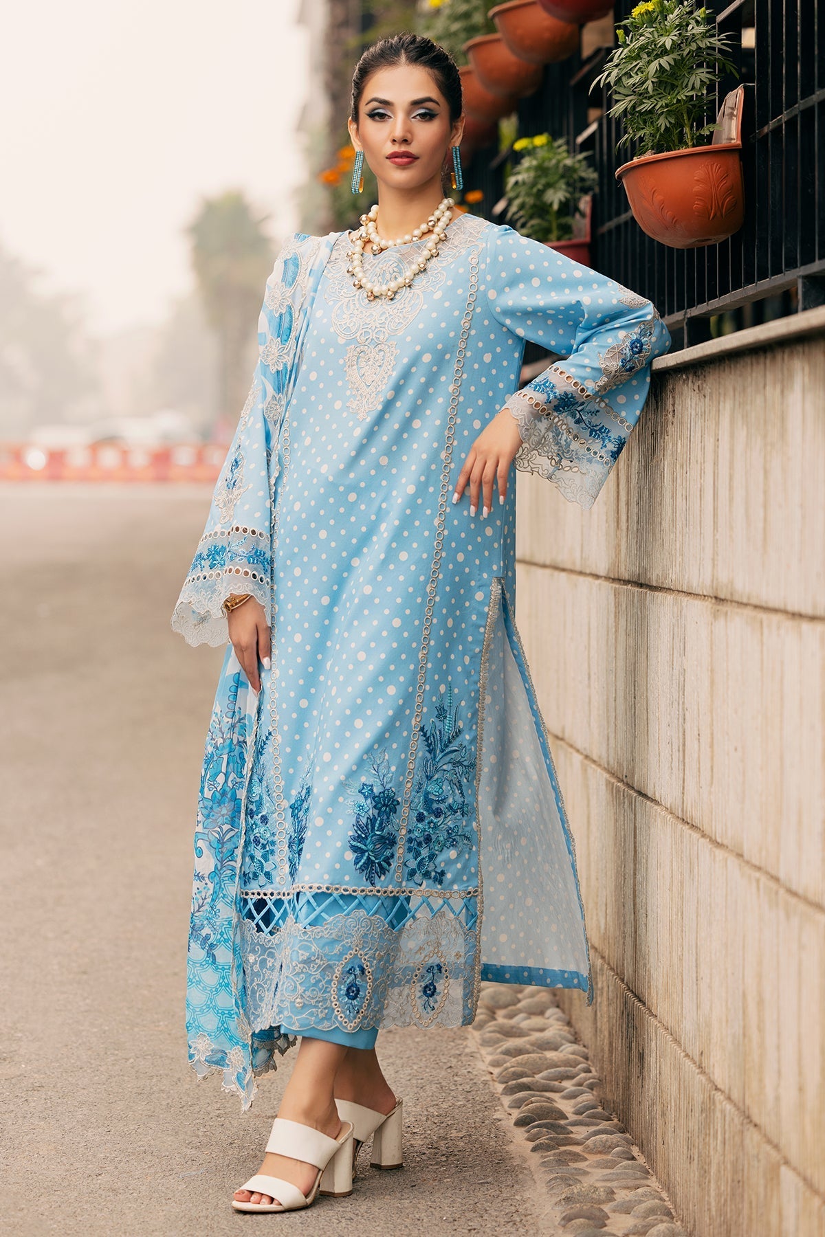 Charizma | Swiss Miss Voil Collection | CSM5-04 - Official Charizma stockist in UK - Sakeena London