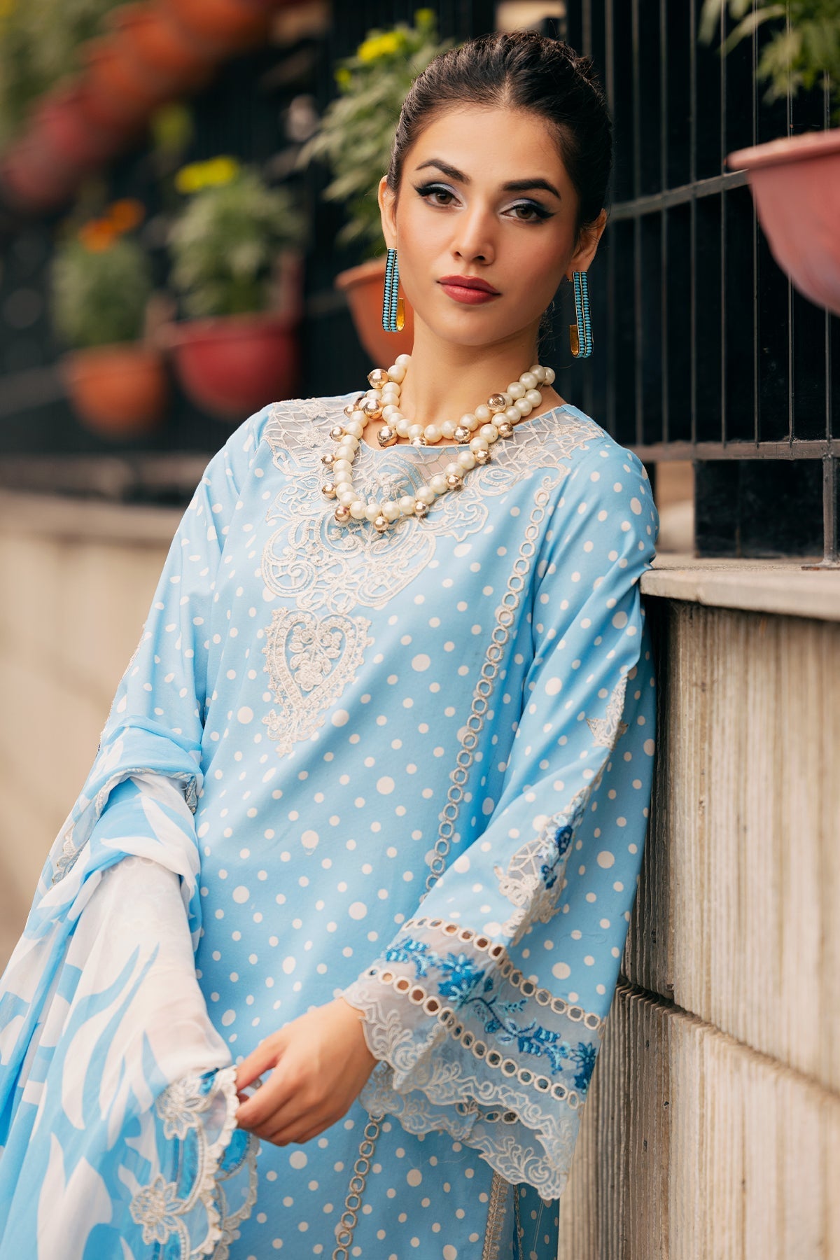 Charizma | Swiss Miss Voil Collection | CSM5-04 - Official Charizma stockist in UK - Sakeena London
