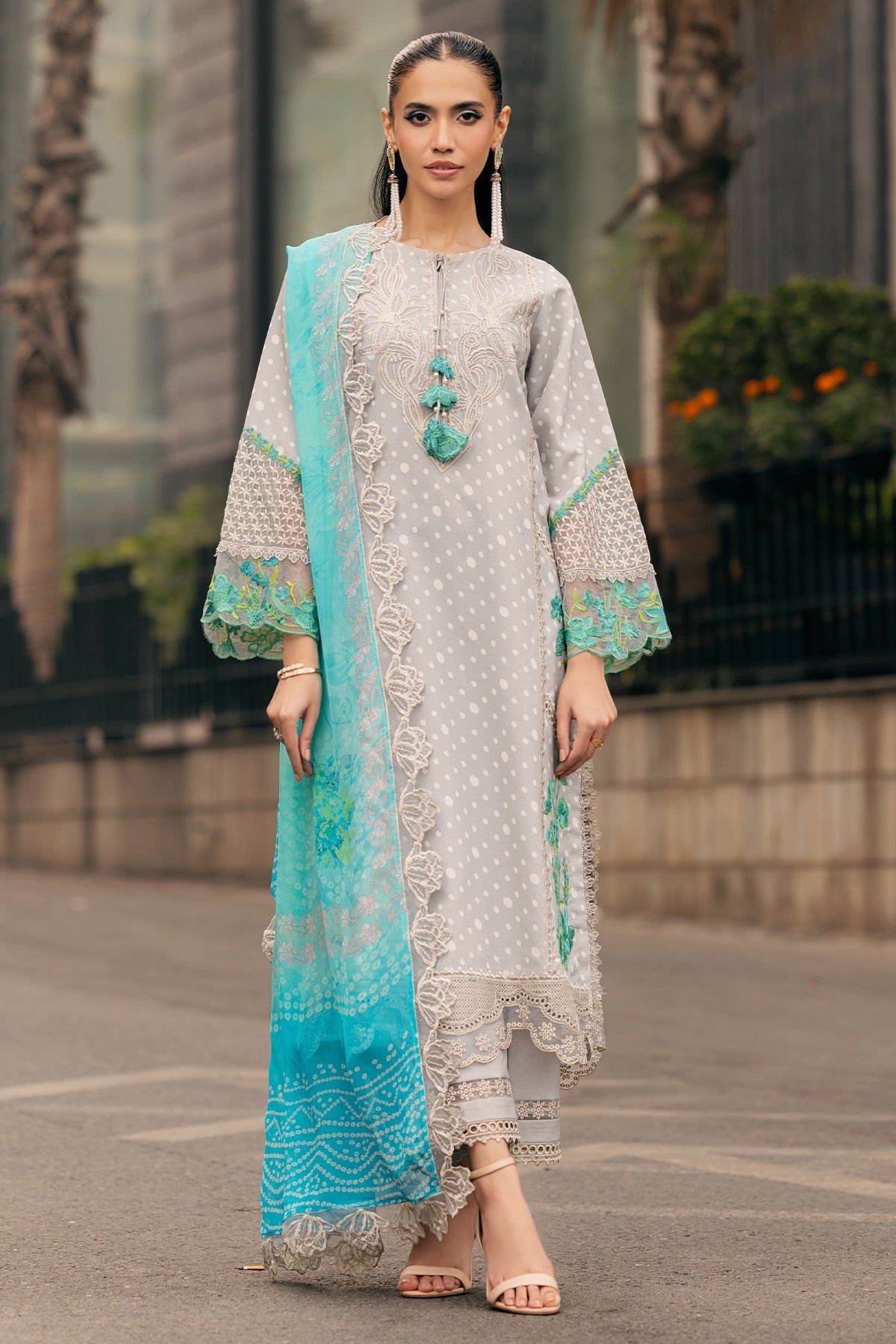 Charizma | Swiss Miss Voil Collection | CSM5-06 - Official Charizma stockist in UK - Sakeena London