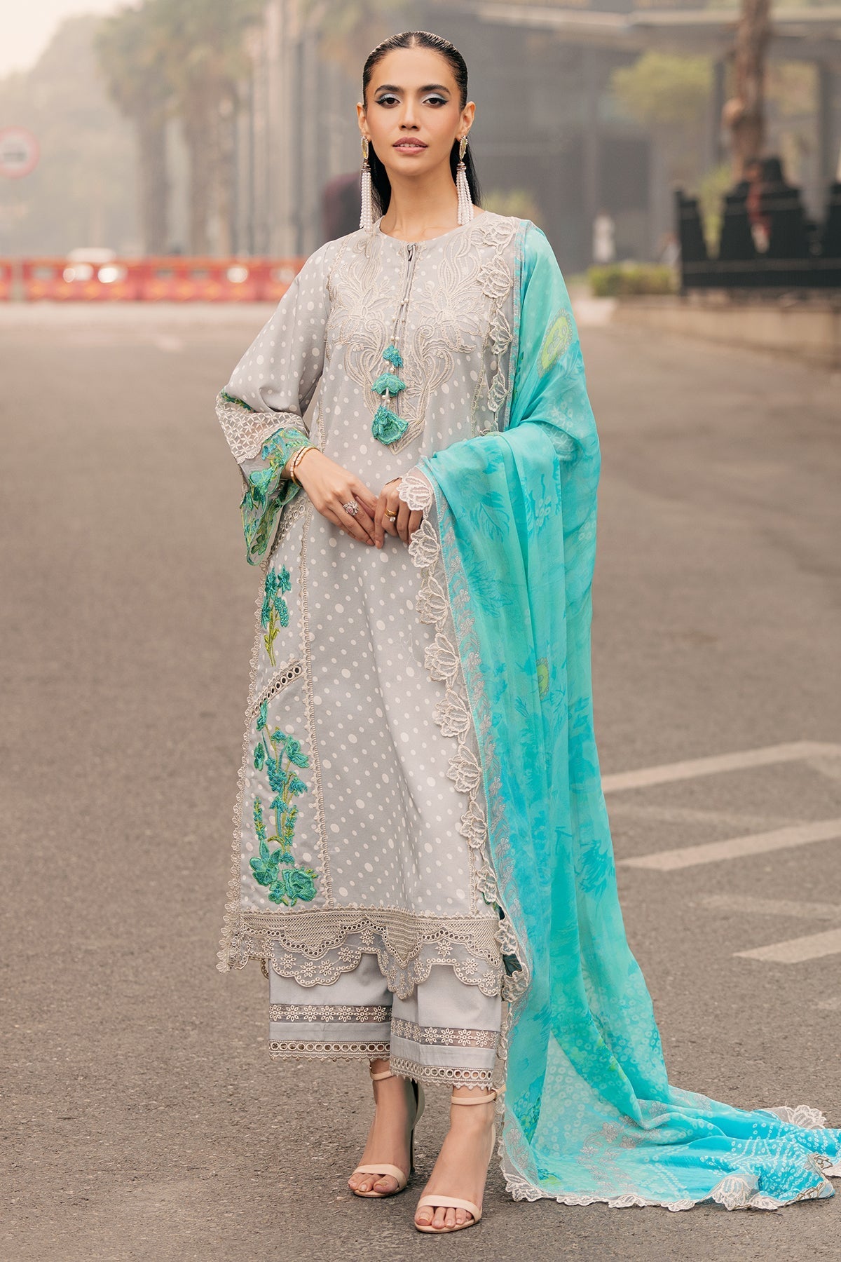 Charizma | Swiss Miss Voil Collection | CSM5-06 - Official Charizma stockist in UK - Sakeena London