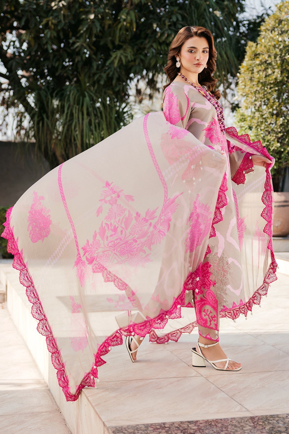 Charizma | Print Melody | SH5-09P - Official Charizma stockist in UK - Sakeena London