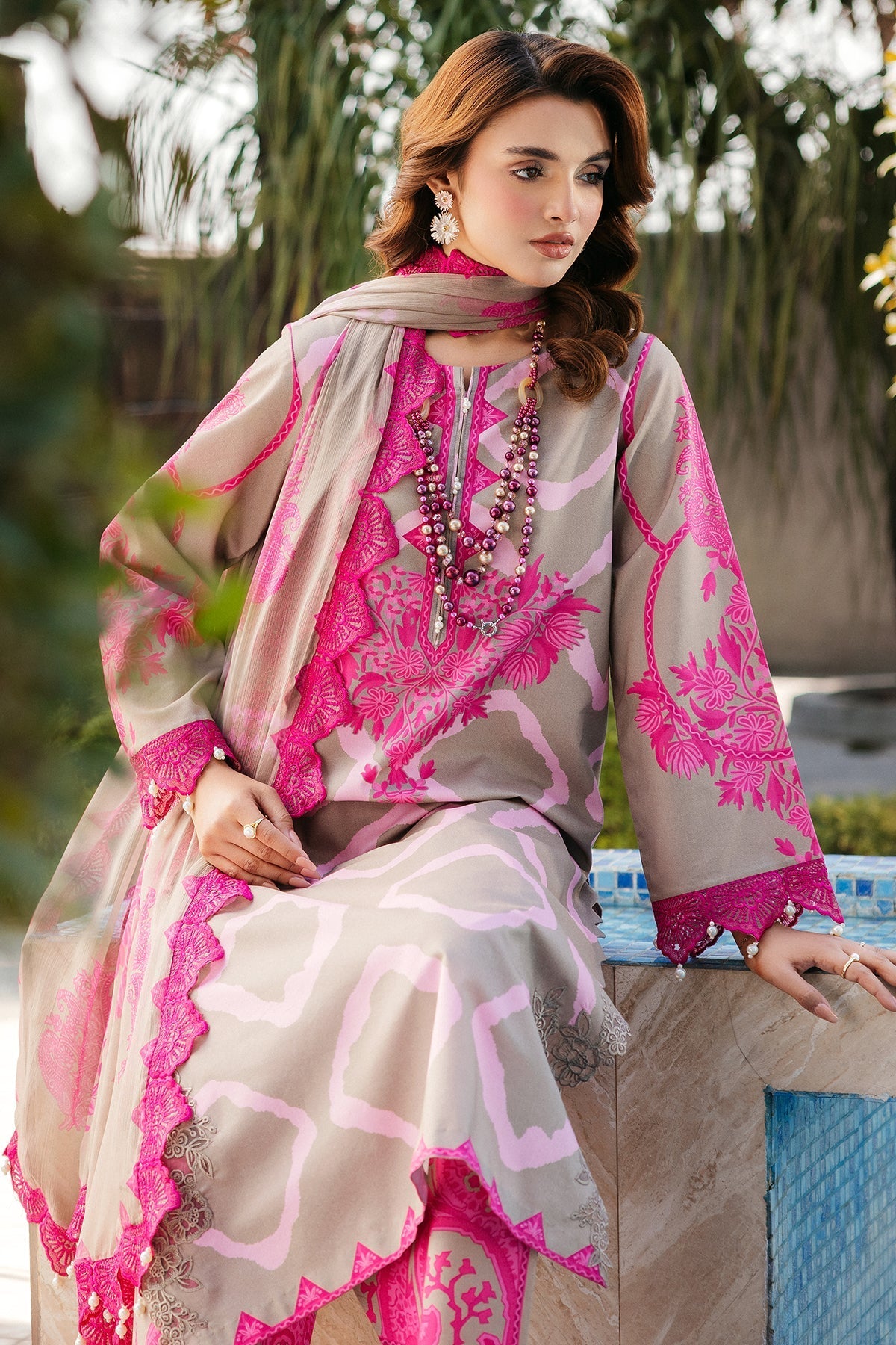 Charizma | Print Melody | SH5-09P - Official Charizma stockist in UK - Sakeena London