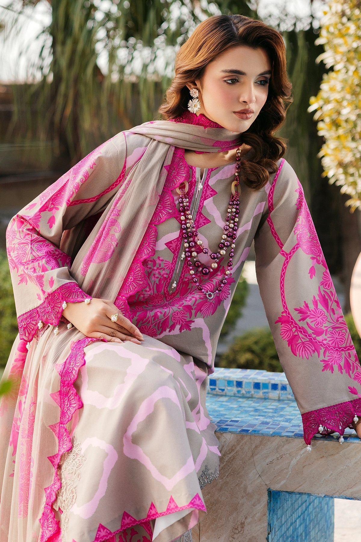Charizma | Print Melody | SH5-09P - Official Charizma stockist in UK - Sakeena London