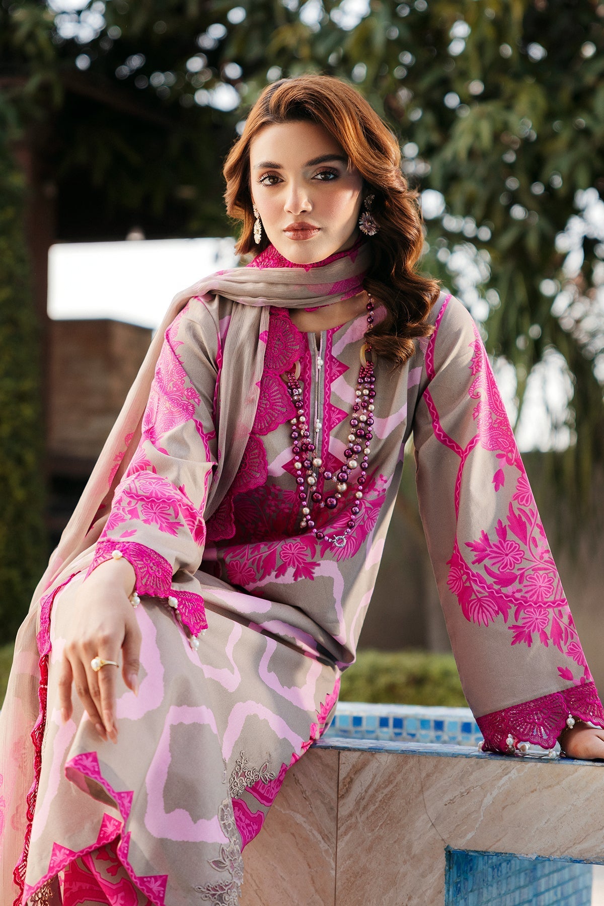 Charizma | Print Melody | SH5-09P - Official Charizma stockist in UK - Sakeena London