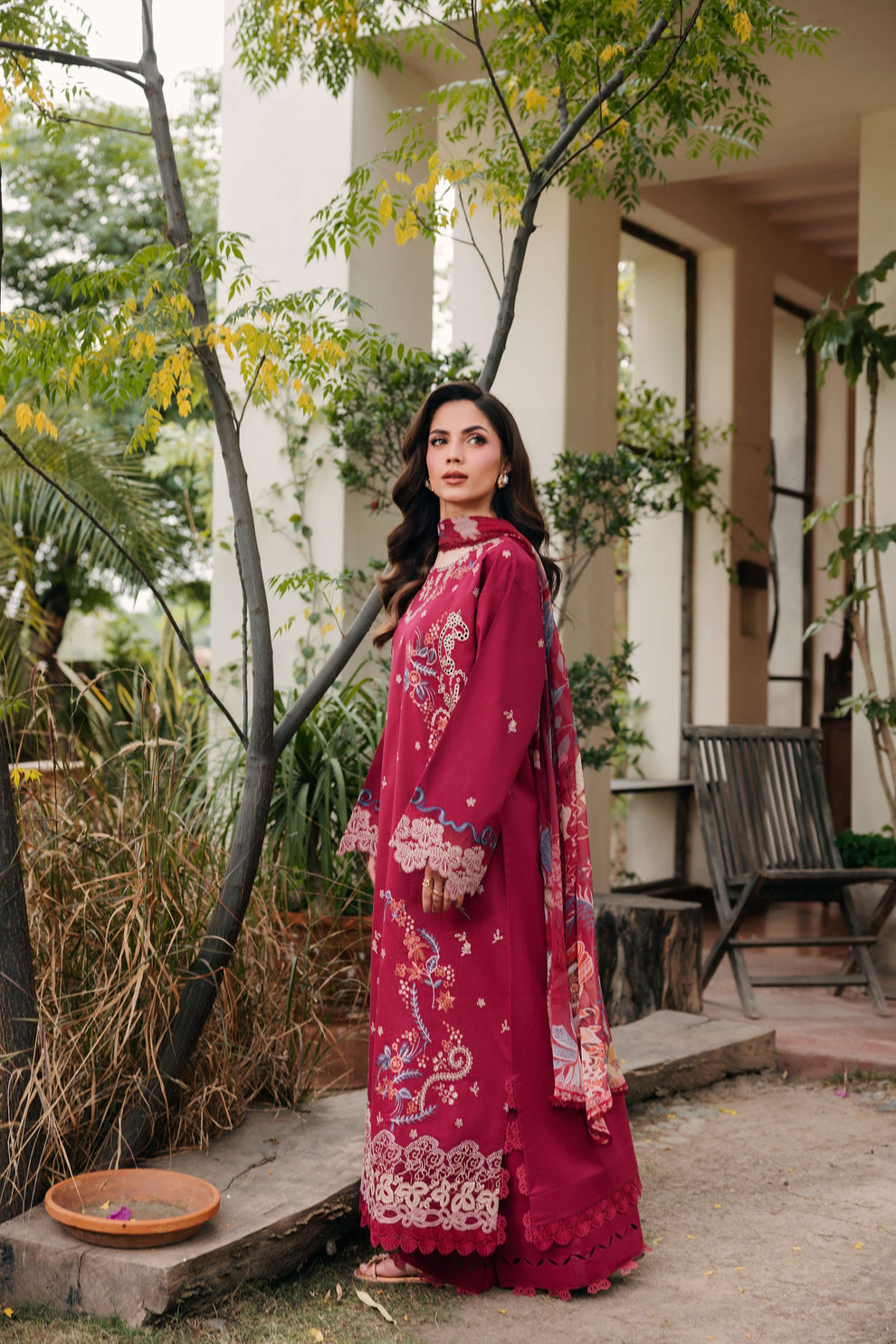 Florent | Festive Luxury Lawn 26 | FZF - 7A
