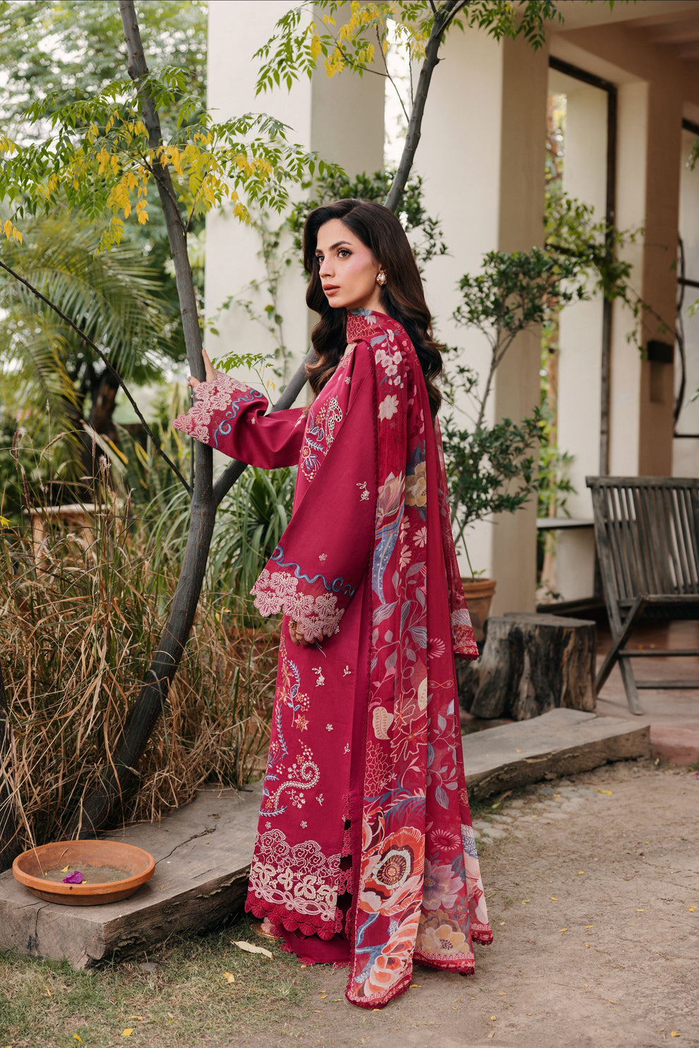 Florent | Festive Luxury Lawn 26 | FZF - 7A
