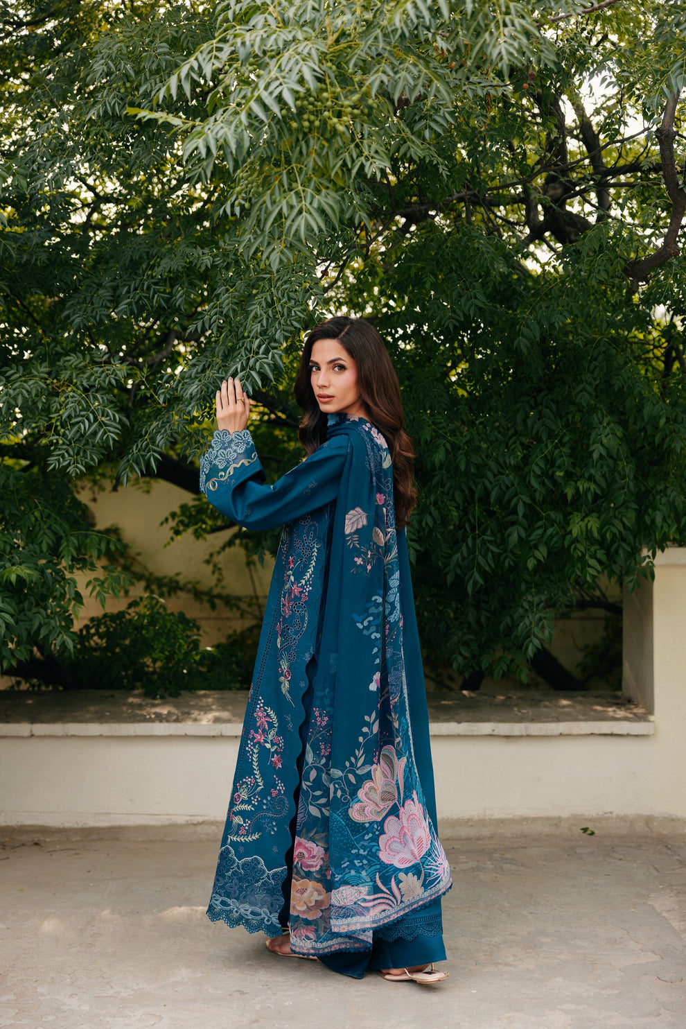 Florent | Festive Luxury Lawn 26 | FZF - 7B