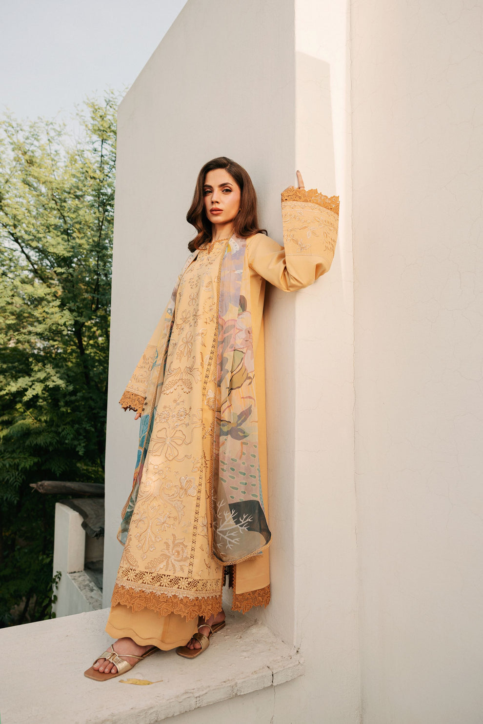 Florent | Festive Luxury Lawn 26 | FZF - 8B