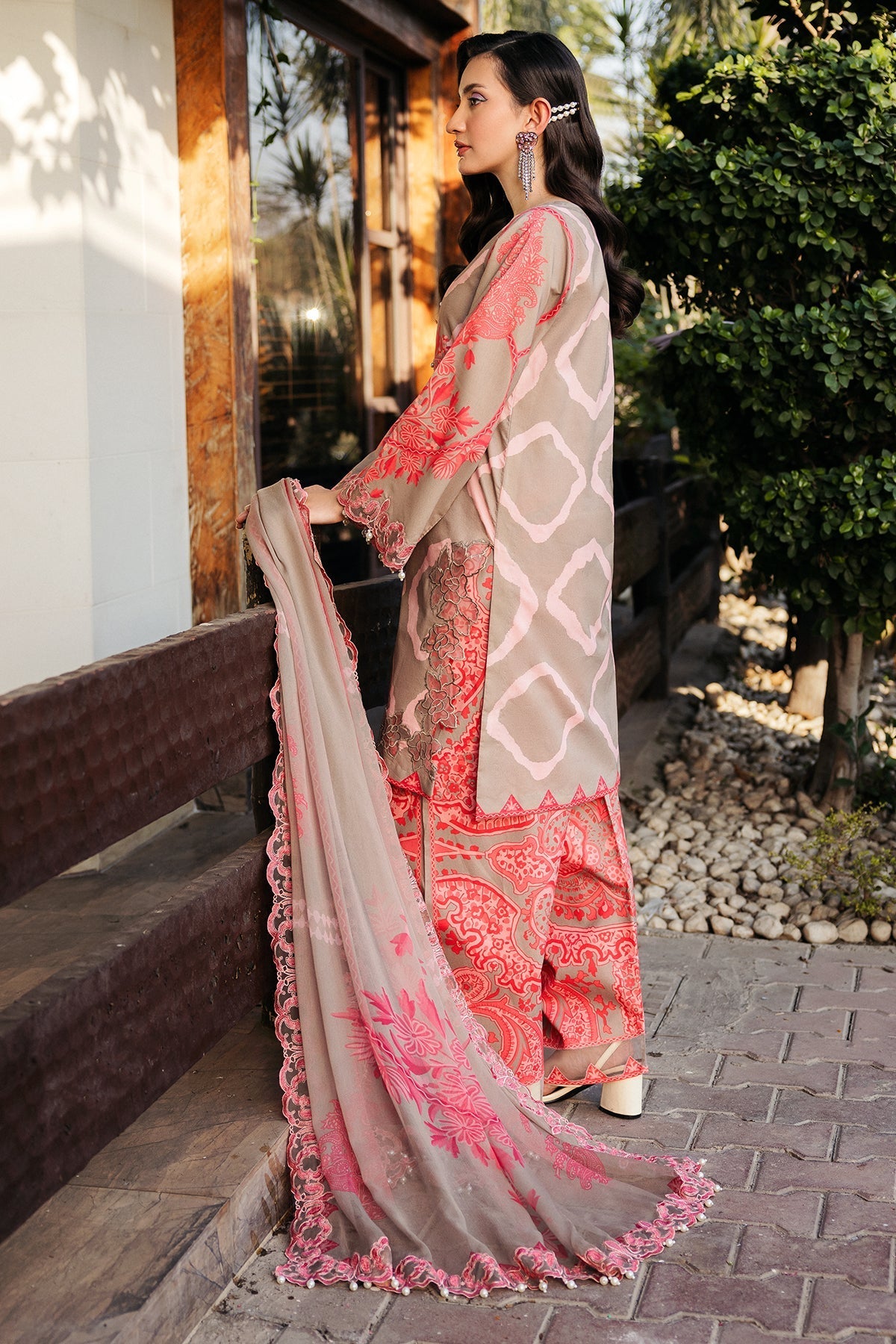 Charizma | Print Melody | SH5-13P - Official Charizma stockist in UK - Sakeena London