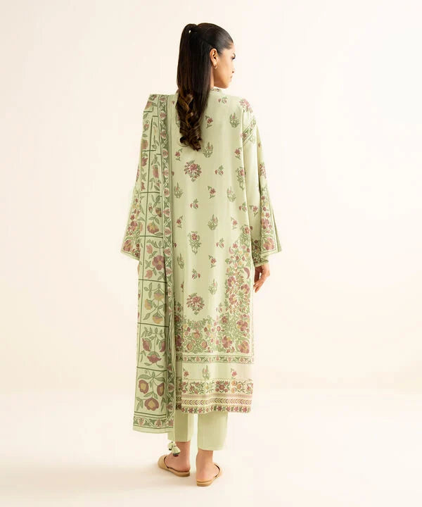 Sapphire | Fall Winter 25 | 3 Piece - Printed Linen Suit 0U3PDY25V823 - Official Sapphire stockist in UK - Sakeena London