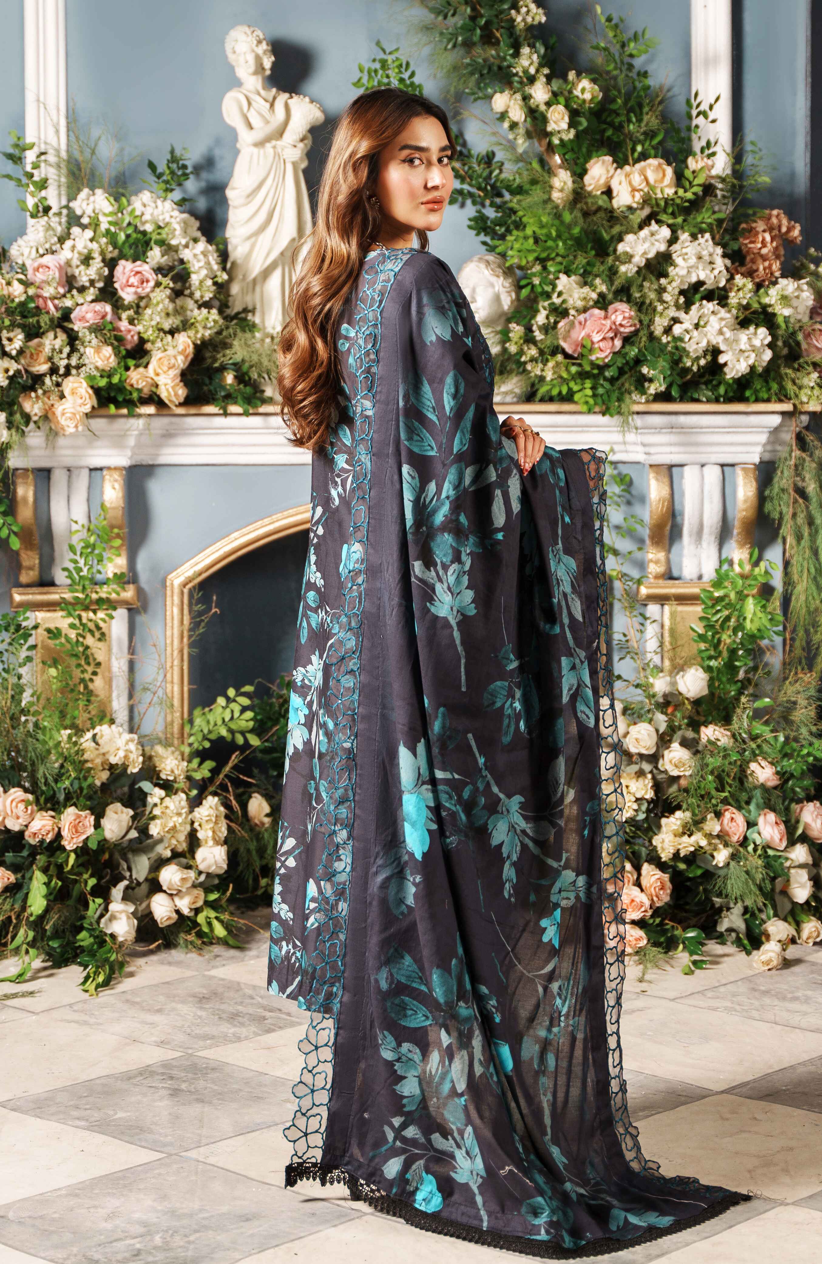 Al Zohaib | Printkari Cutwork Applique 24 | PCA-24-01 - Official Al Zohaib stockist in UK - Sakeena London