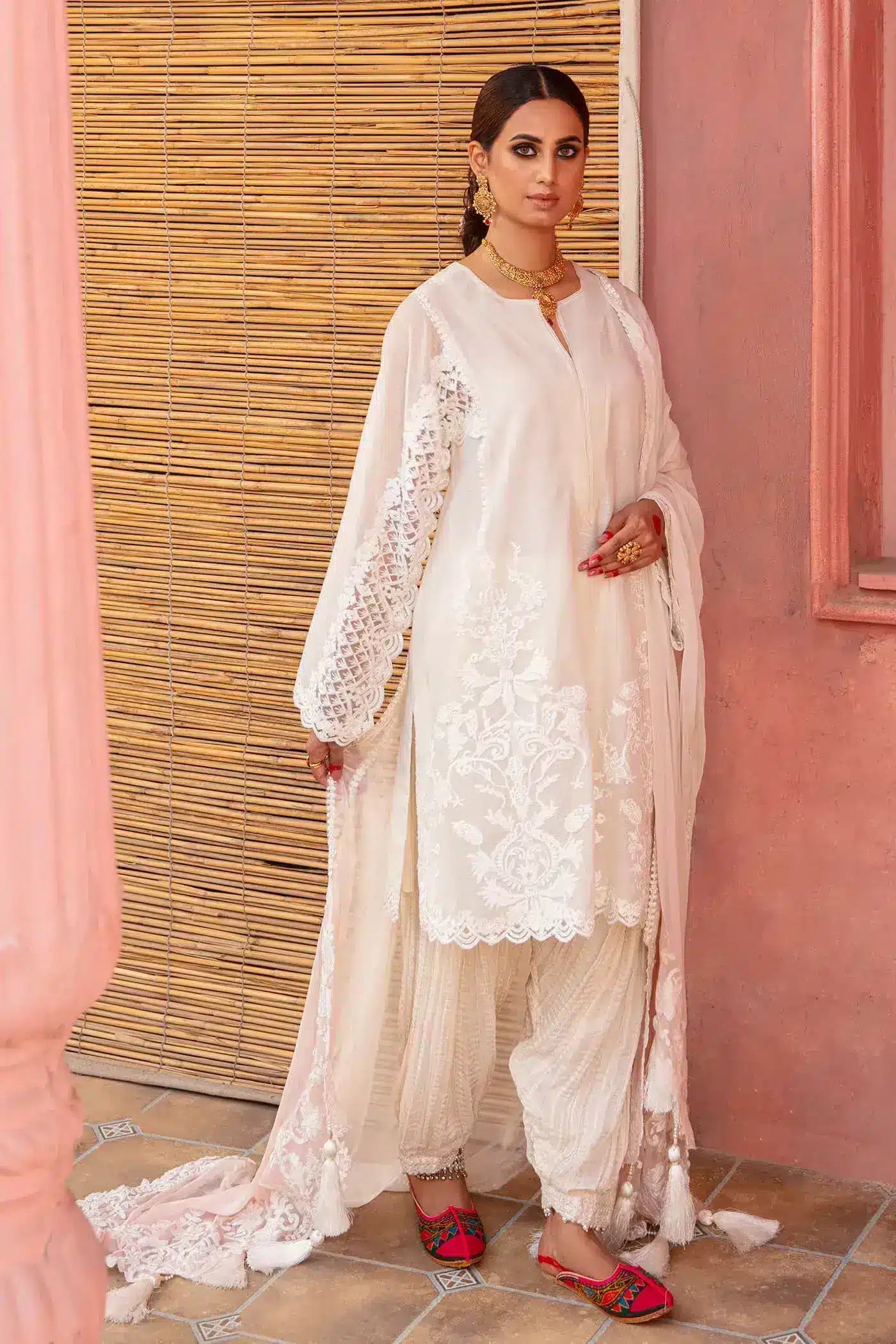 Nilofer Shahid | Nur e Subh Formals | Motiya - Official Nilofer Shahid stockist in UK - Sakeena London