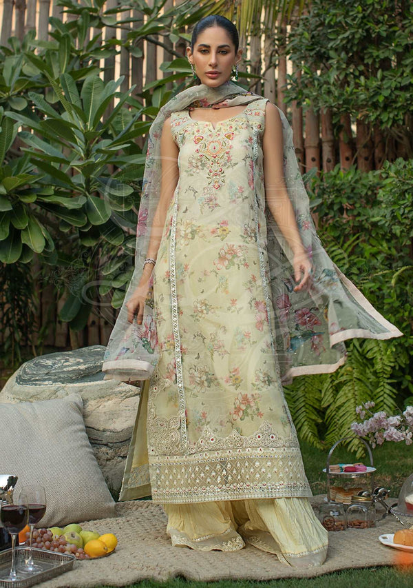 Layla Chatoor | Luxury Pret | Yellow Floral