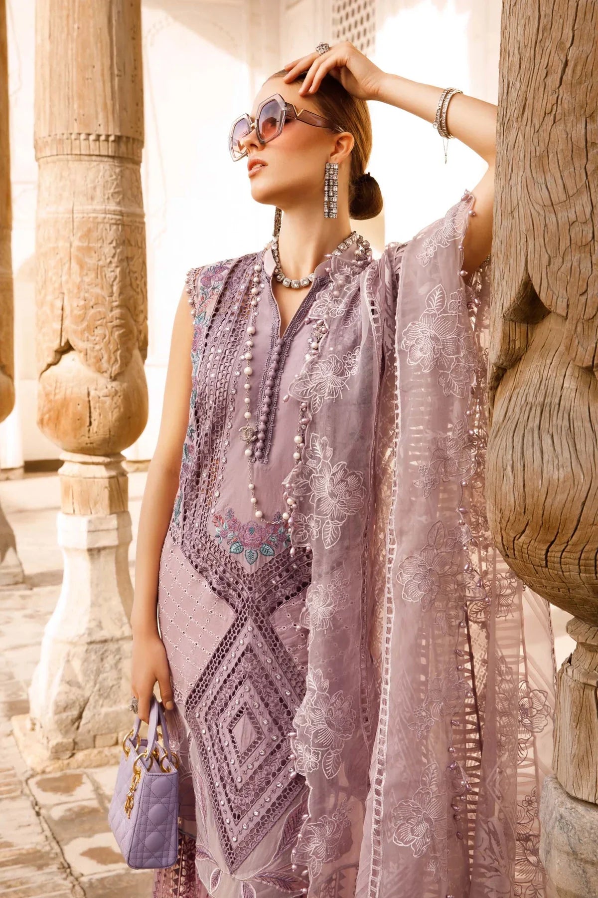 Maria B | Luxury Lawn | D-2301-A - Official Maria B stockist in UK - Sakeena London