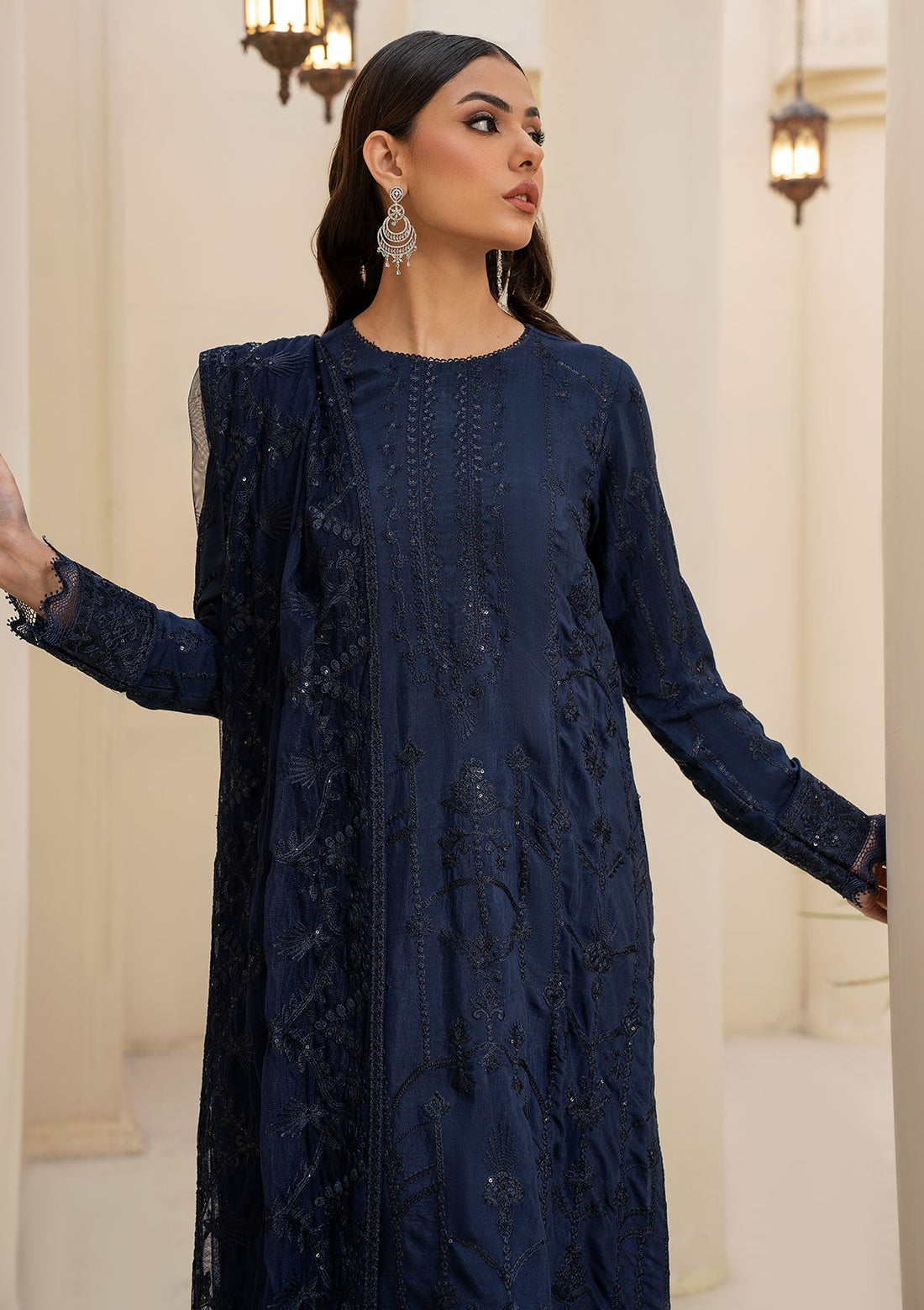 Pret Collection - Zarif - Raw Silk - ZRS#03 - Navy
