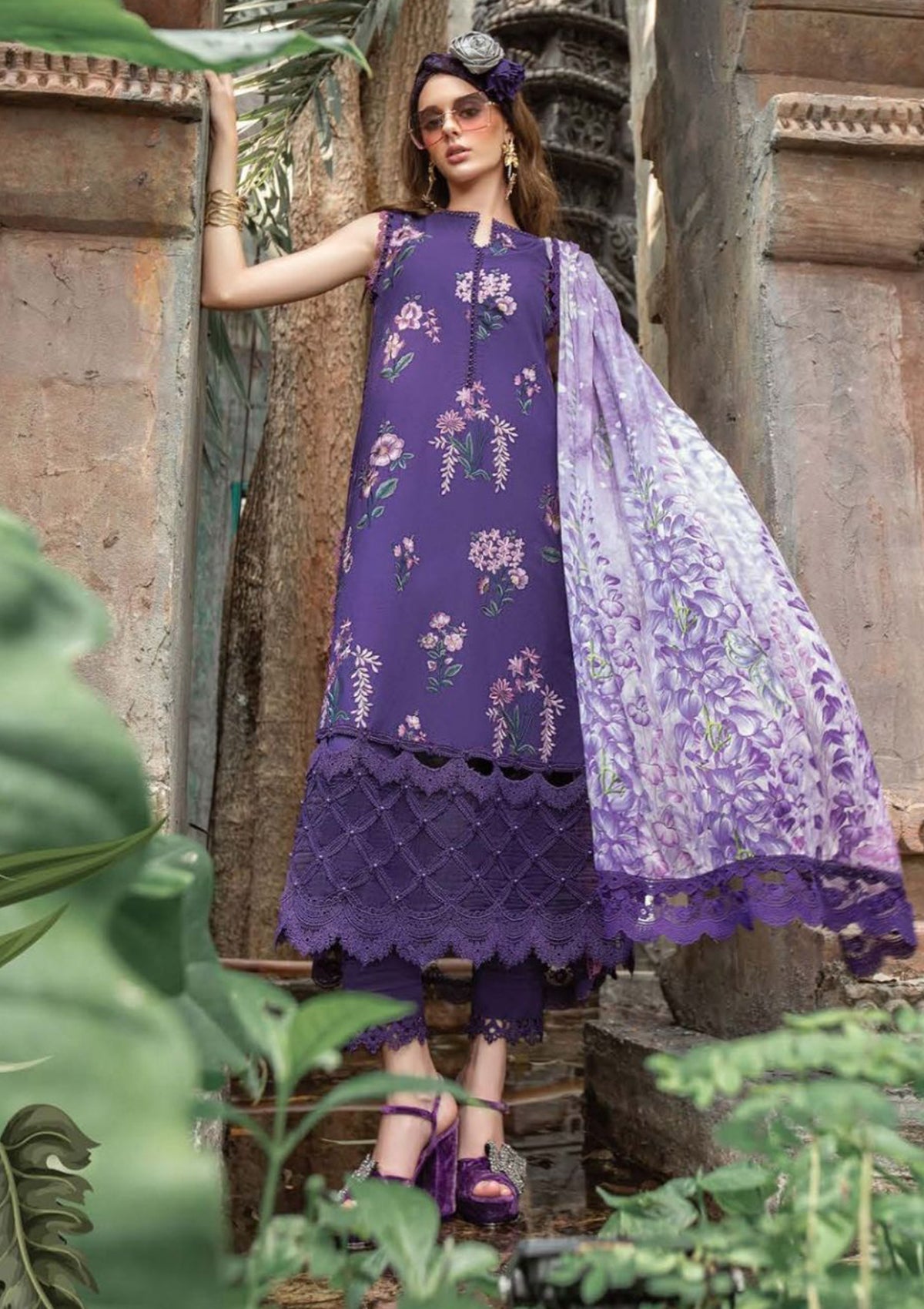 Lawn Collection - Maria B - M Print - D#2 B