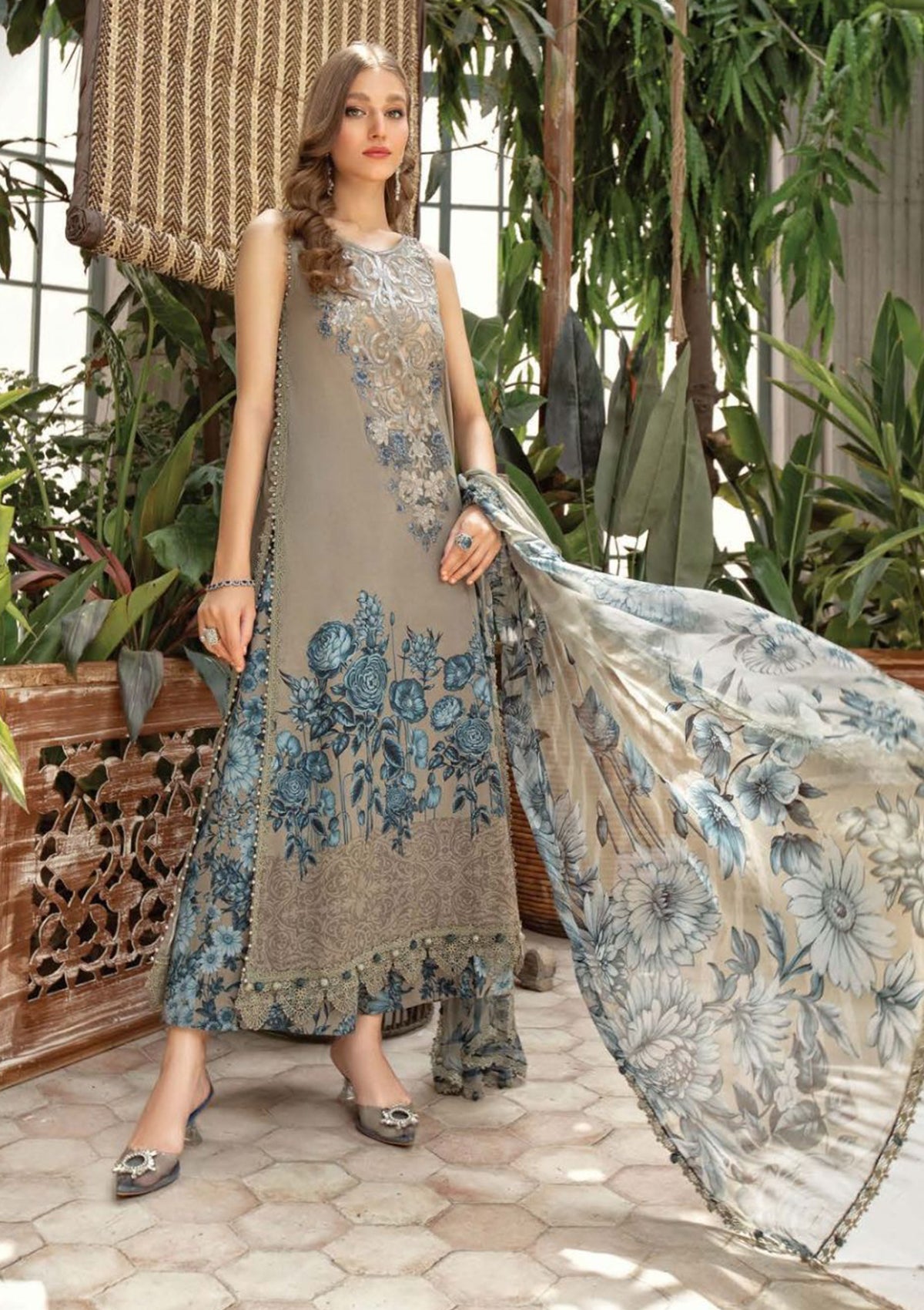 Lawn Collection - Maria B - M Print - D#9 A