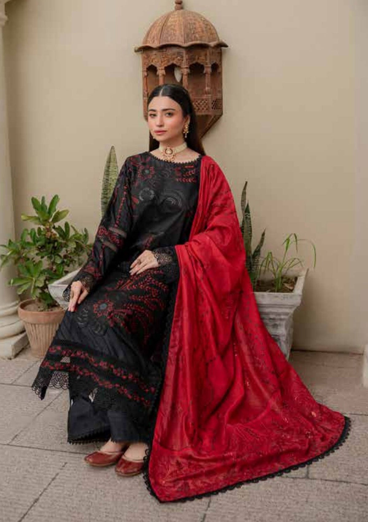 Winter Collection - Marjjan - Mah e Mir - Linen - MKL#1A