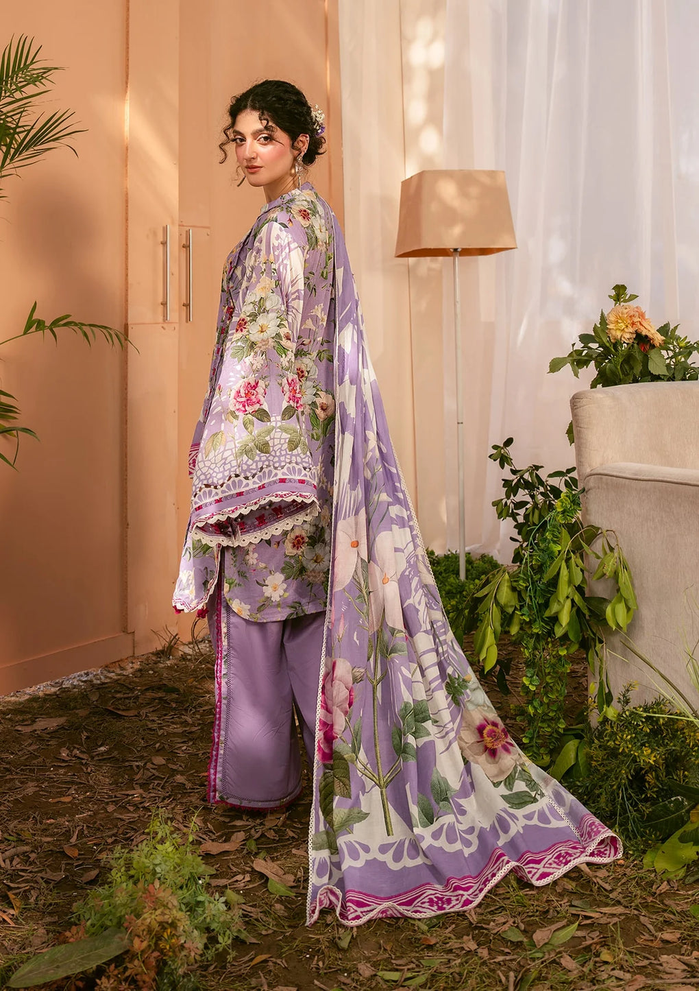 Elaf Premium | Prints 25 | EPS-5B LILABELLE - Official Elaf Premium stockist in UK - Sakeena London