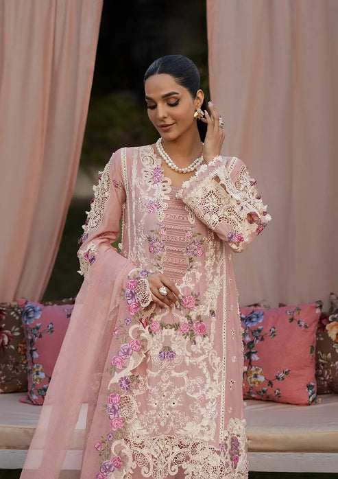 Kahf Premium | Luxury Lawn 25 | KLR-09 Bellerose - Official Kahf Premium stockist in UK - Sakeena London