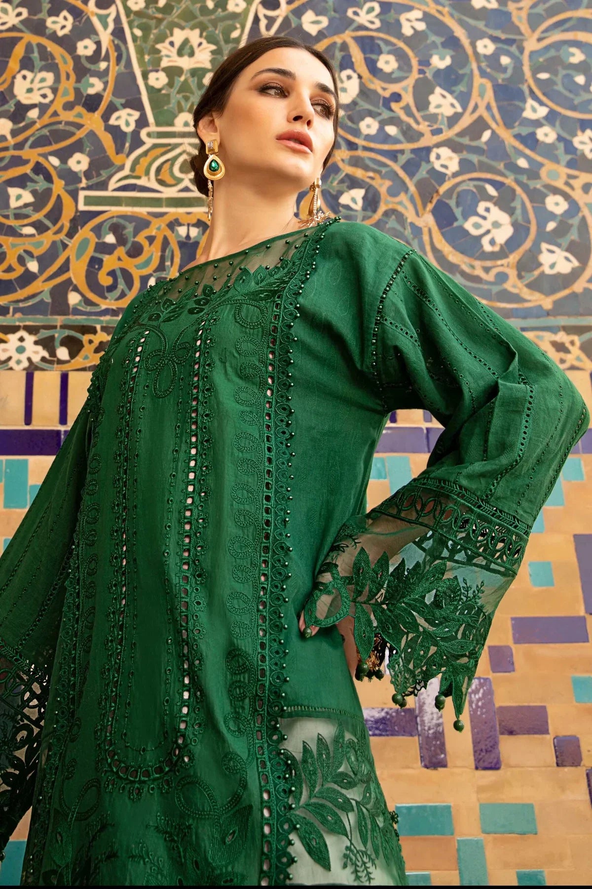 Maria B | Luxury Lawn | D-2310-B - Official Maria B stockist in UK - Sakeena London