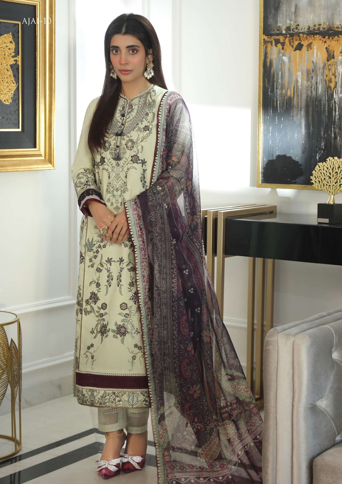 Lawn Collection - Asim Jofa - Aira - AJAI#10