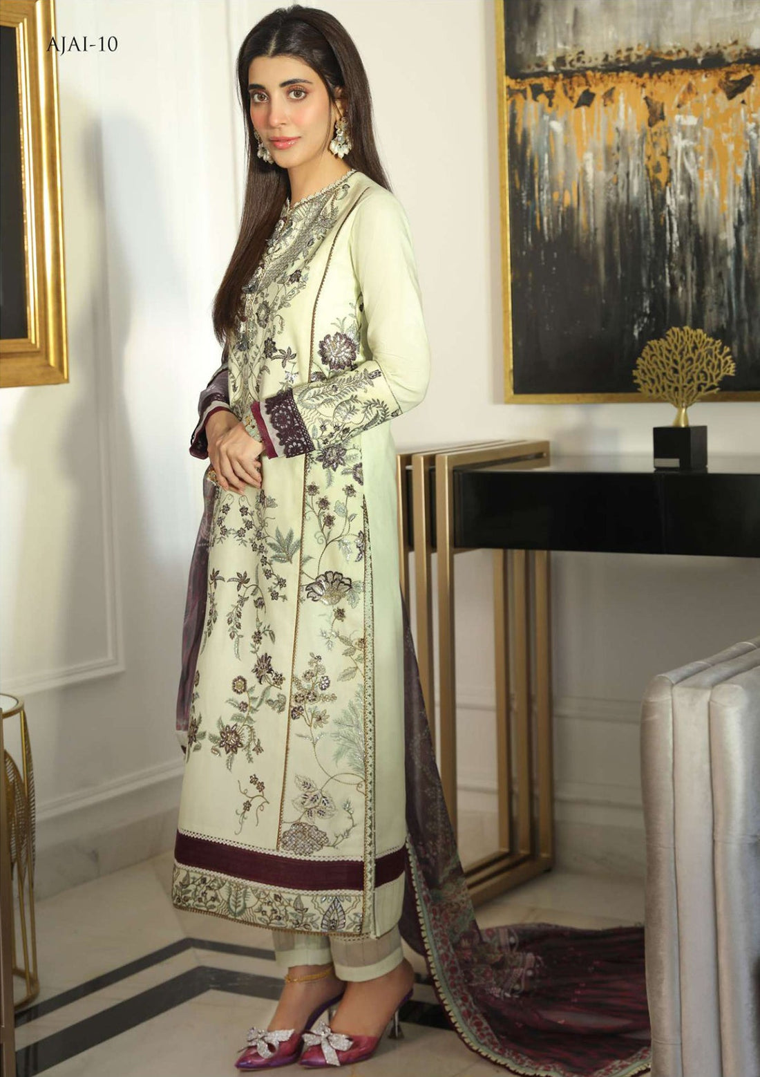 Lawn Collection - Asim Jofa - Aira - AJAI#10