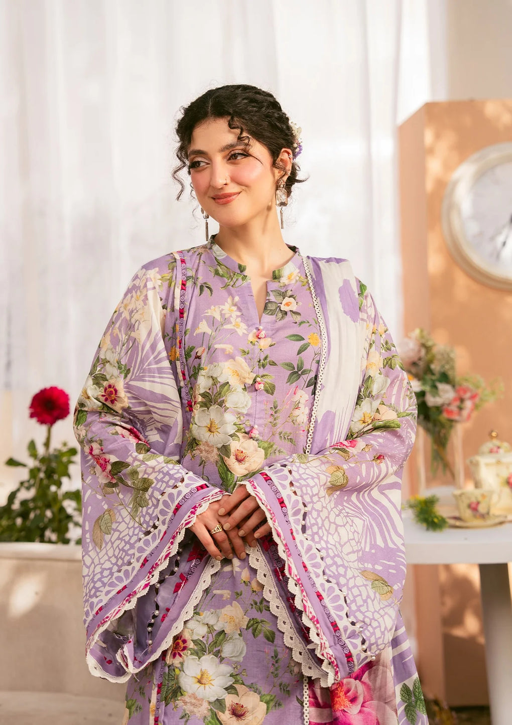 Elaf Premium | Prints 25 | EPS-5B LILABELLE - Official Elaf Premium stockist in UK - Sakeena London