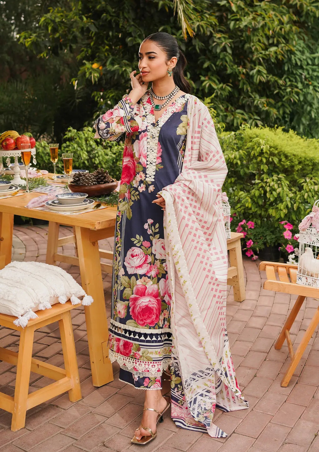 Elaf Premium | Printed Collection 24 | EEP-05B - Amica - Official Elaf Premium stockist in UK - Sakeena London