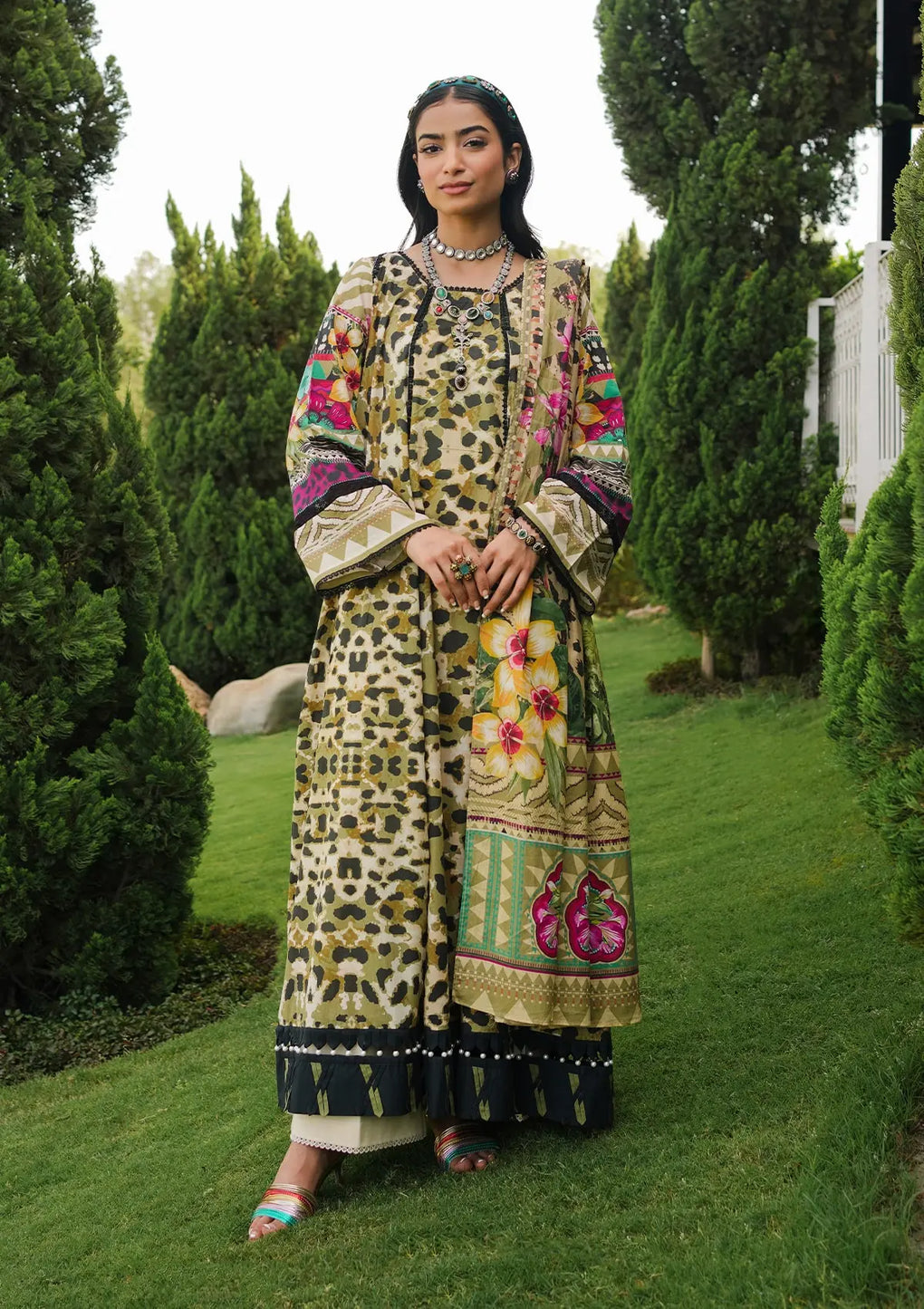 Elaf Premium | Printed Collection 24 | EEP-06B - Wonders - Official Elaf Premium stockist in UK - Sakeena London
