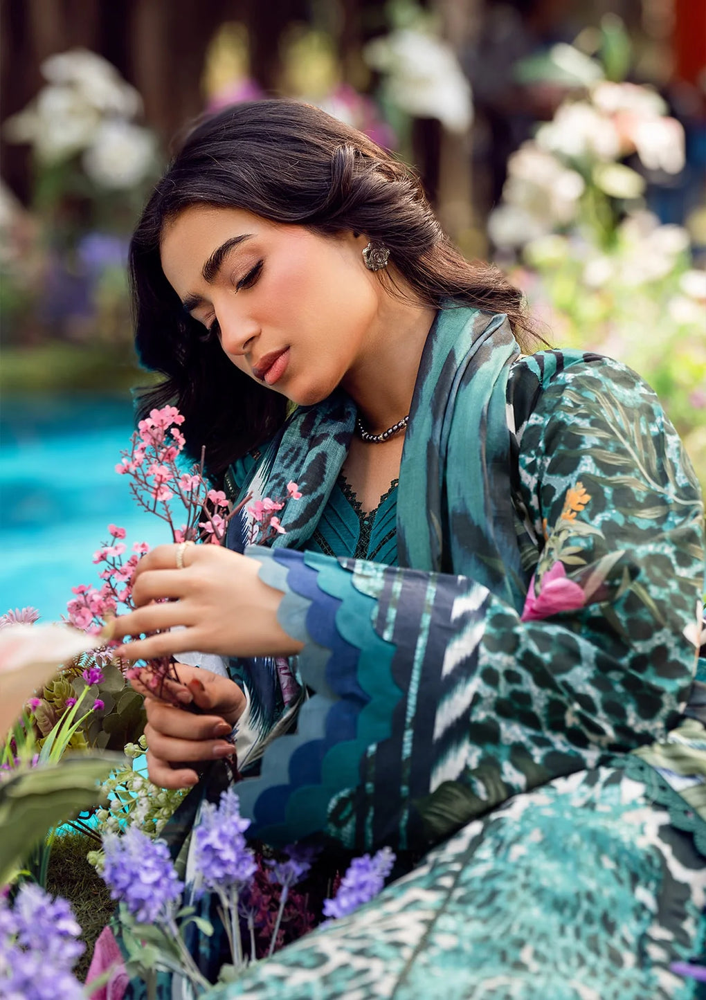 Elaf Premium | Prints 25 | EPS-4A SABLE LUXE - Official Elaf Premium stockist in UK - Sakeena London