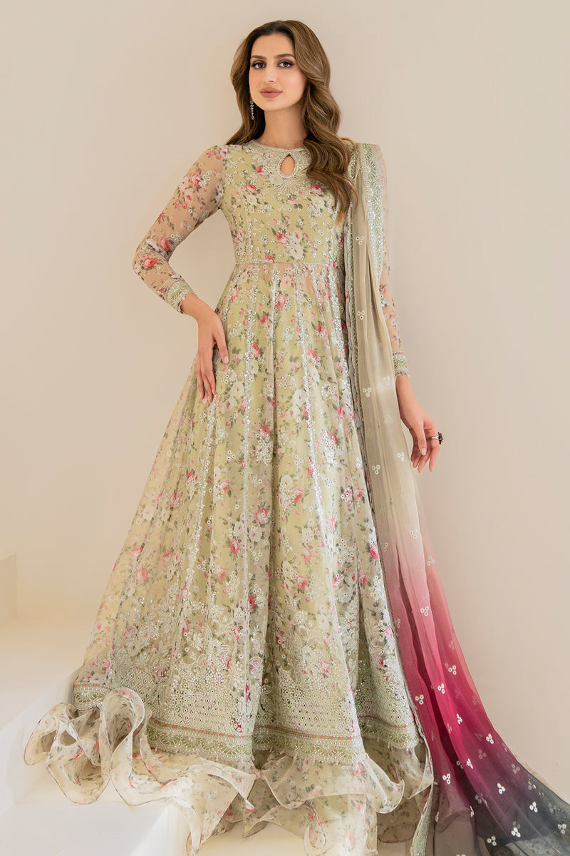 Jazmin | Formals Collection | CHIFFON UC-3048 - Official Jazmin stockist in UK - Sakeena London
