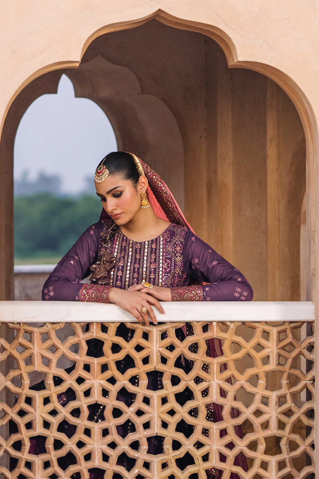 Iznik | Bandhani Formals | UE-333 - Official Iznik stockist in UK - Sakeena London