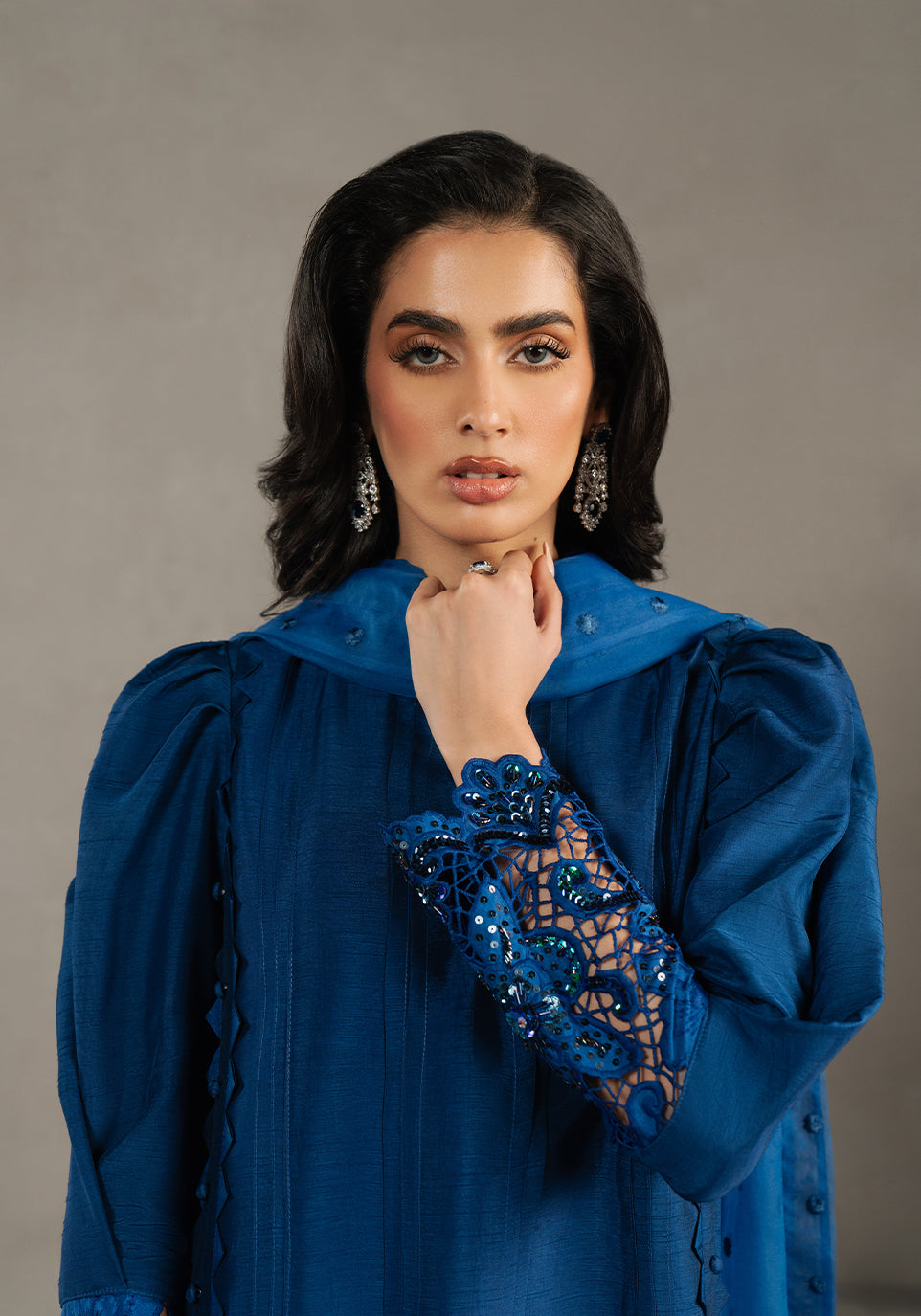 Zarqash | Silk Edit | ZQS 016 CARINA - Official Zarqash stockist in UK - Sakeena London