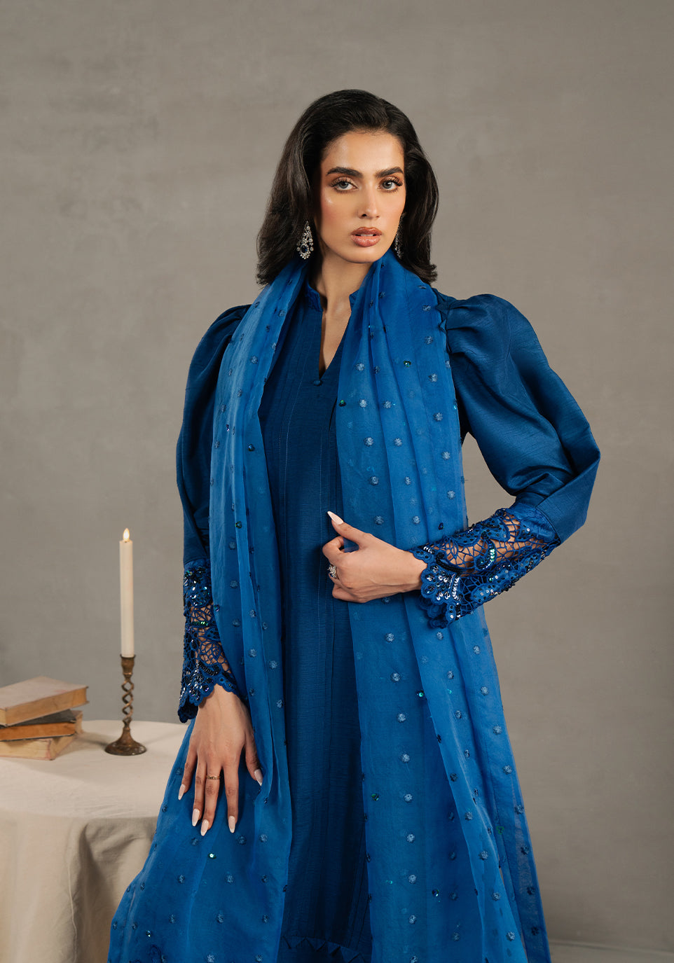 Zarqash | Silk Edit | ZQS 016 CARINA - Official Zarqash stockist in UK - Sakeena London