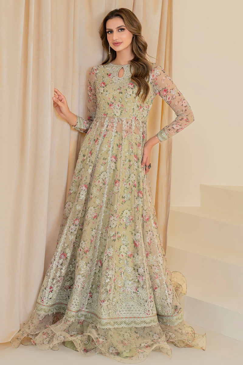 Jazmin | Formals Collection | CHIFFON UC-3048 - Official Jazmin stockist in UK - Sakeena London