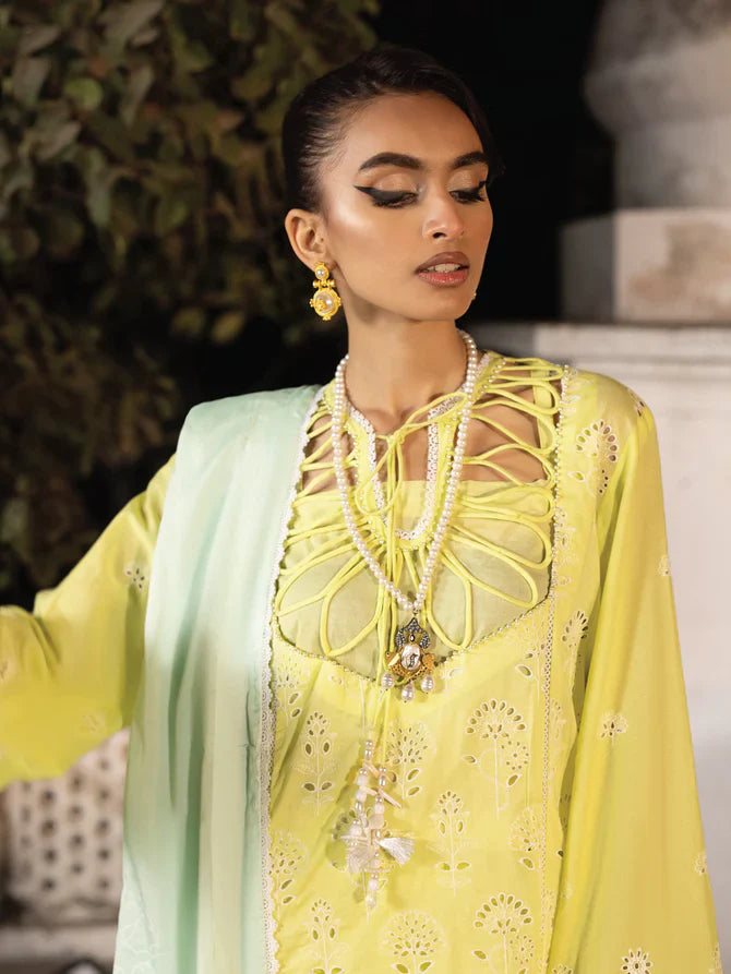 Faiza Faisal | Maya Luxury Lawn | Derya - Official Faiza Faisal stockist in UK - Sakeena London