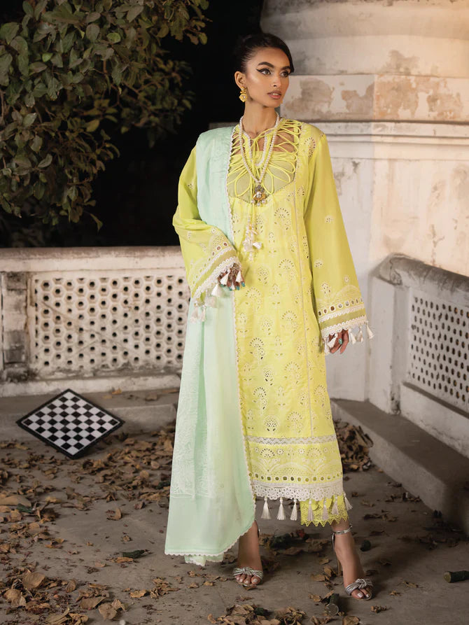 Faiza Faisal | Maya Luxury Lawn | Derya - Official Faiza Faisal stockist in UK - Sakeena London