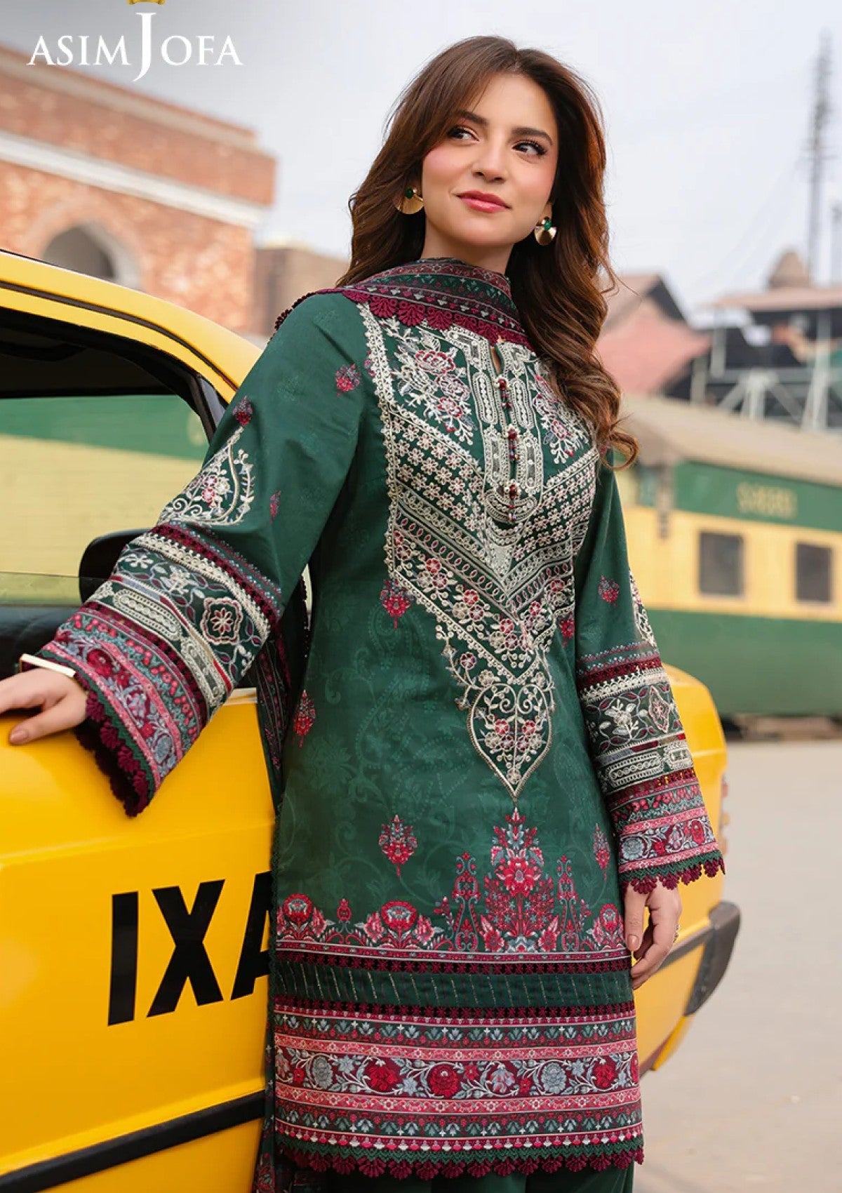 Lawn - Asim Jofa - Eid Signature - Festive 25 - AJUBF-41