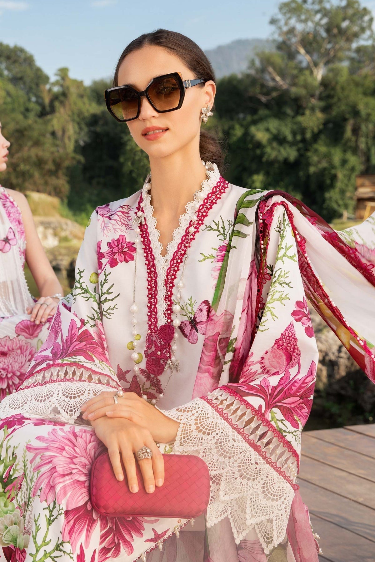 Maria B | M Prints 25 | MPT-2510-A - Official Maria B stockist in UK - Sakeena London