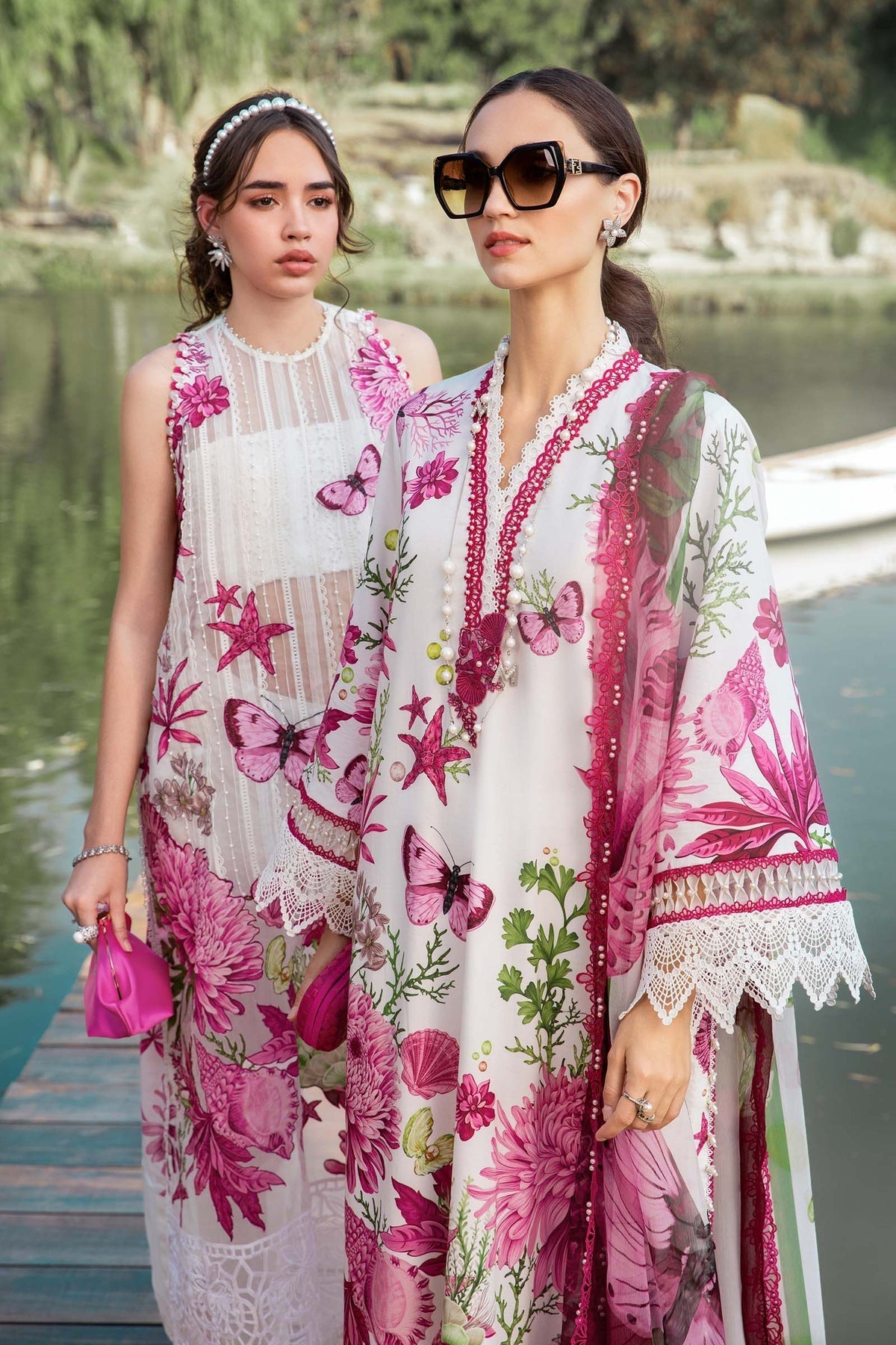 Maria B | M Prints 25 | MPT-2510-A - Official Maria B stockist in UK - Sakeena London
