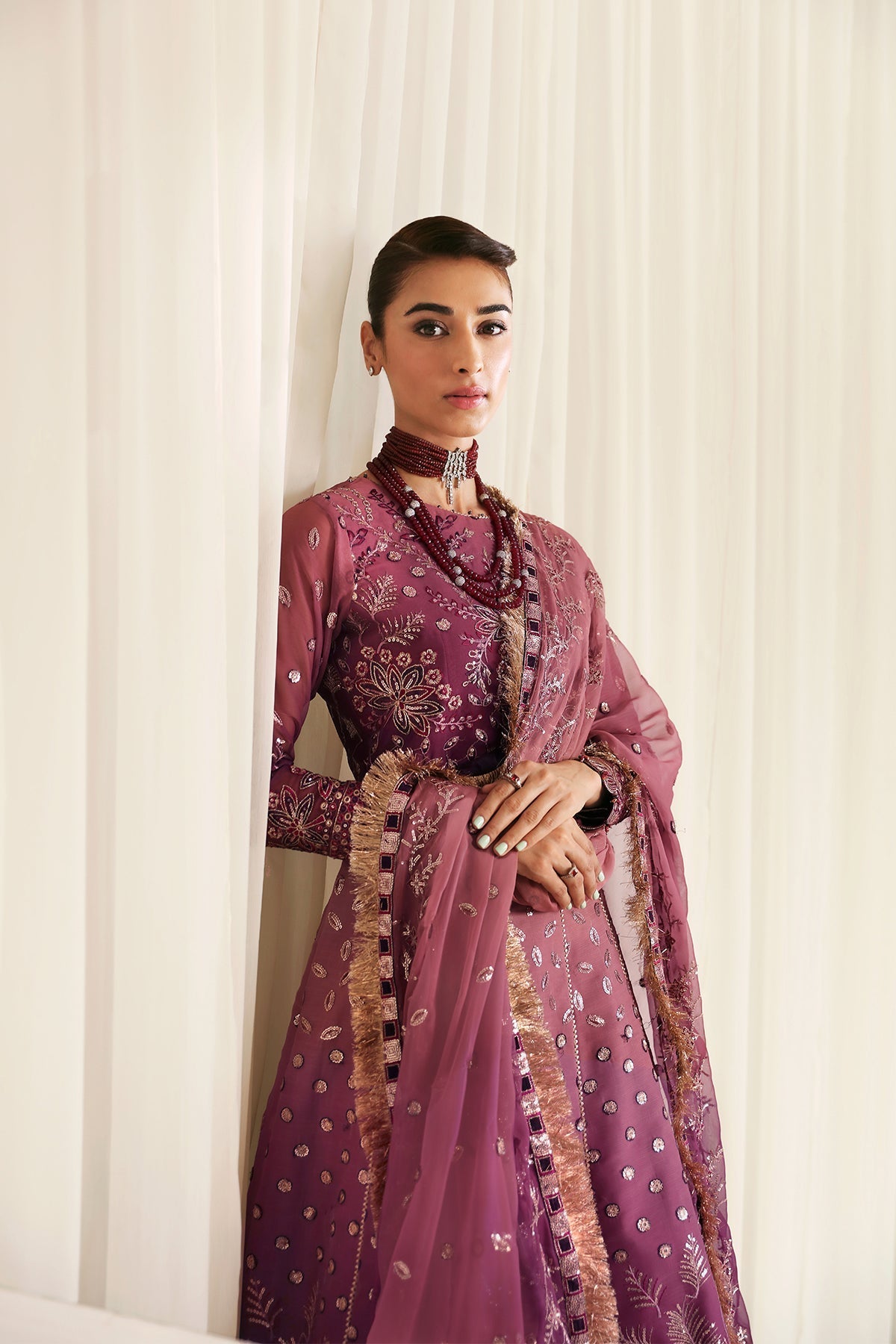 Alizeh | La Ruha Wedding Formals | AF-CH-2178-Opal - Official Alizeh stockist in UK - Sakeena London