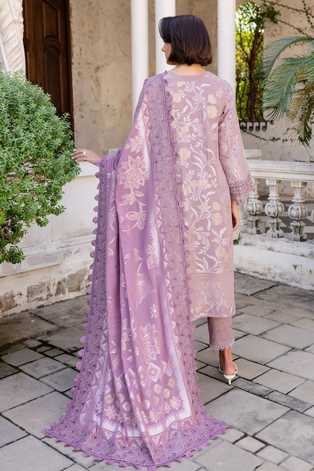 Nureh | Lawn Jacquard | NE-153 - Official Nureh stockist in UK - Sakeena London