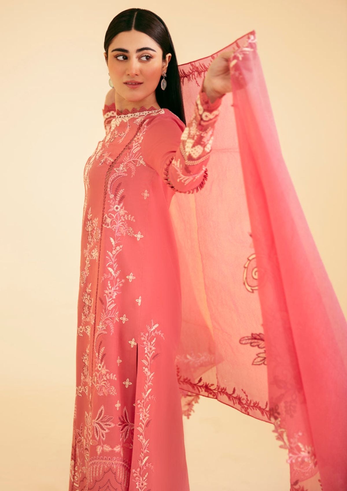 Lawn Collection - Qalamkar - Qlinekari 24 - SQ#09 - SENA
