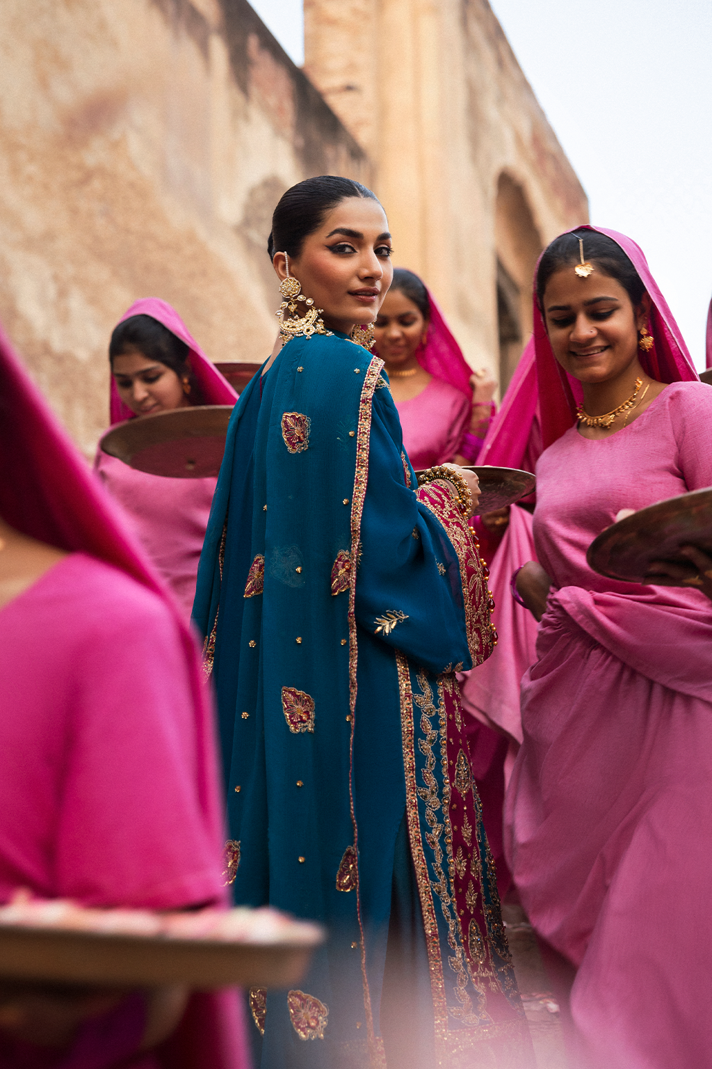 Emaan Adeel I The Empress Wedding Formals I VELANIS - Official Emaan Adeel stockist in UK - Sakeena London
