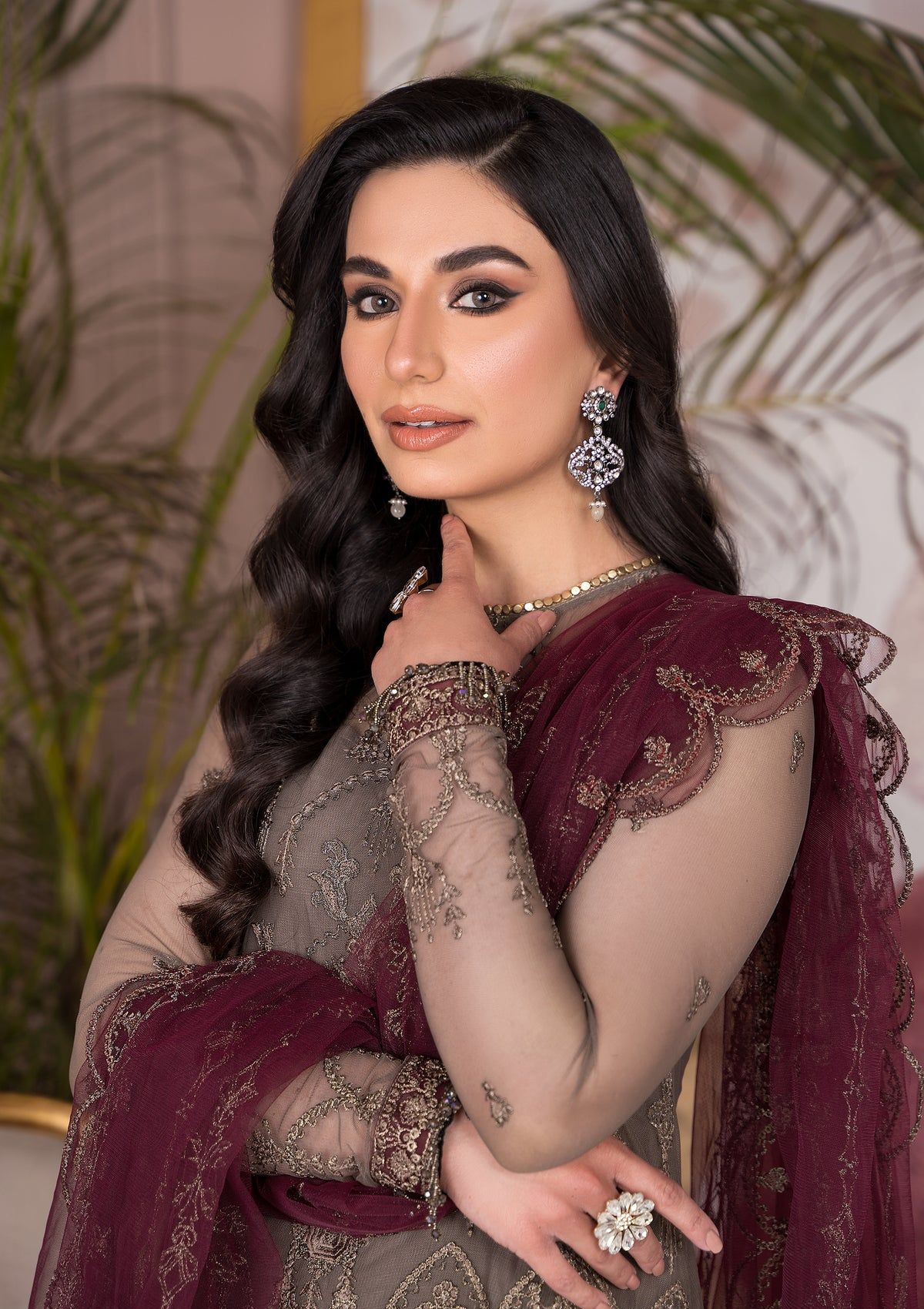 Formal Collection - Zarif - Afreen - ZA#10 (DOVE)